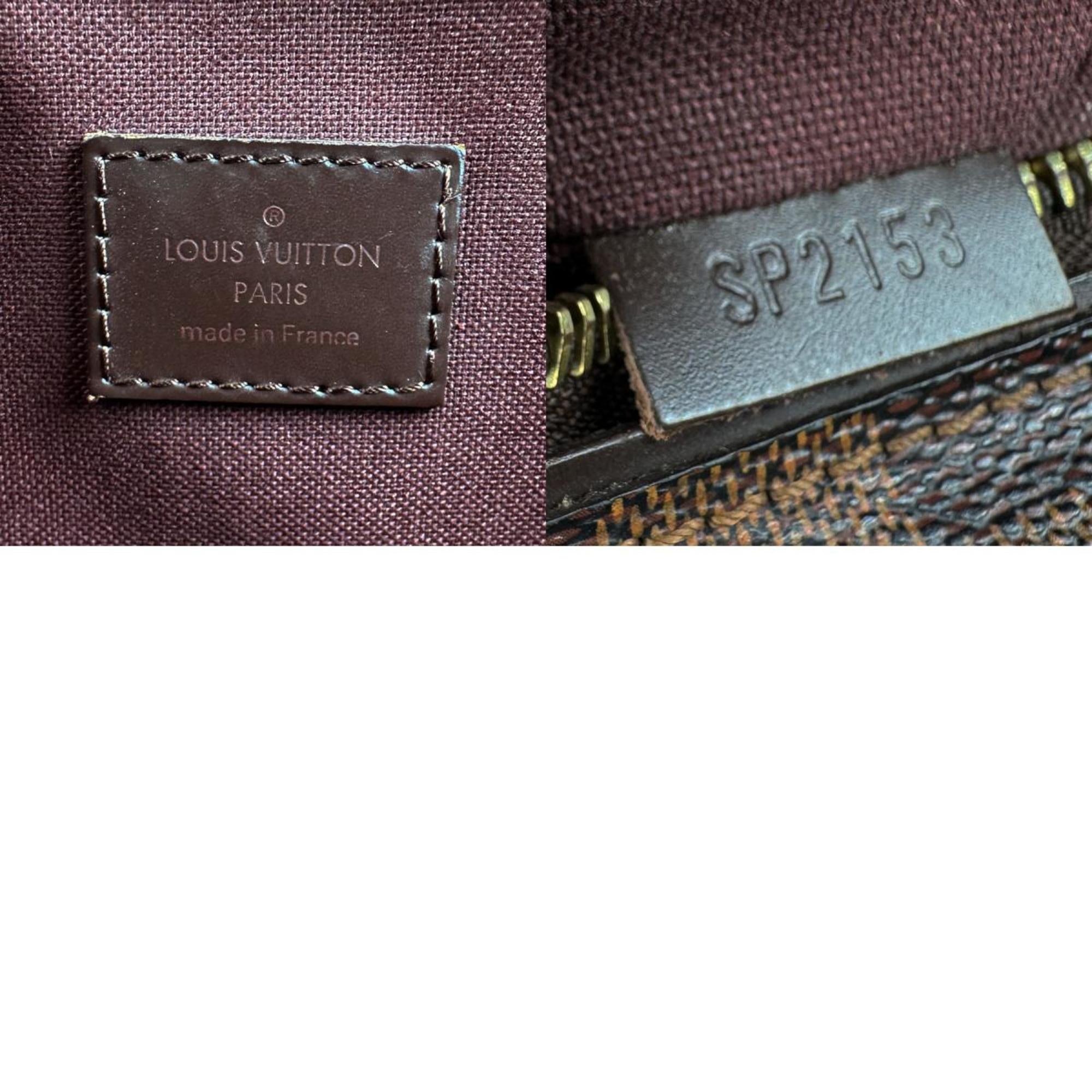 Louis Vuitton Brown Damier Canvas Galle Damier Canvas Shoulder Bag