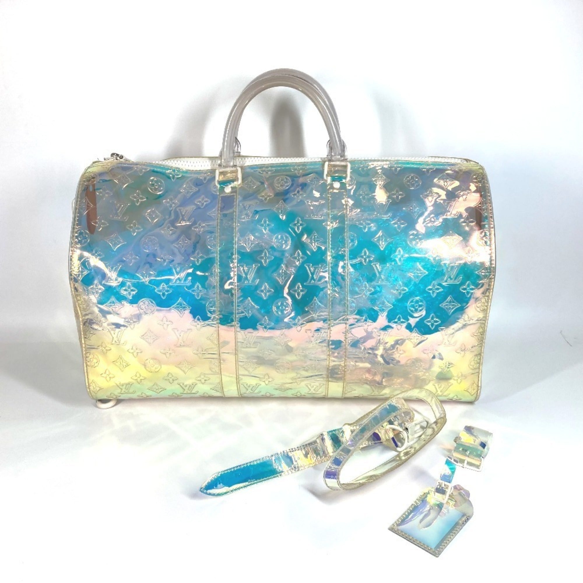 Louis Vuitton Clear Monogram Boston Bag Shoulder Bag
