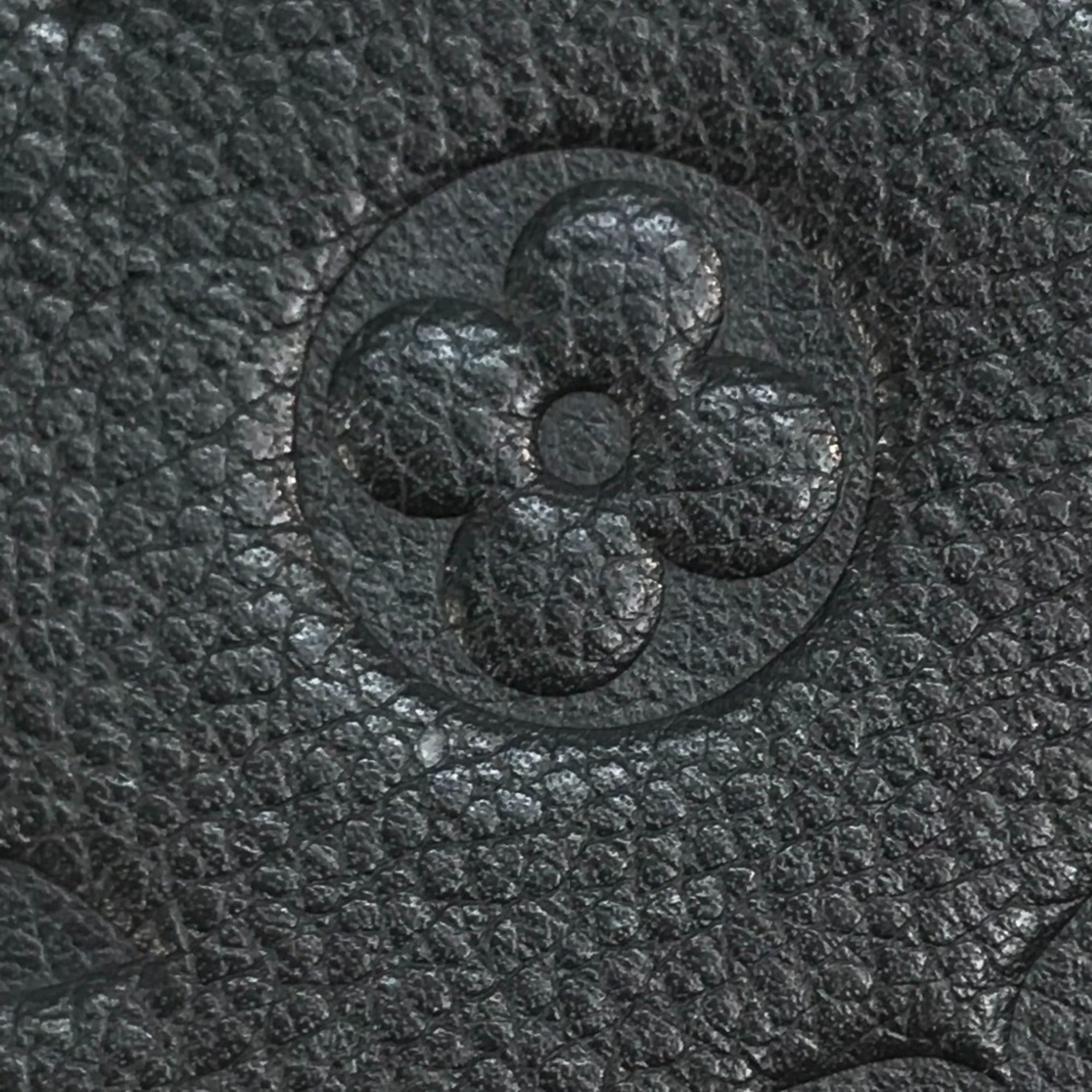 Louis Vuitton Infini Navy Monogram Empreinte Long Wallet
