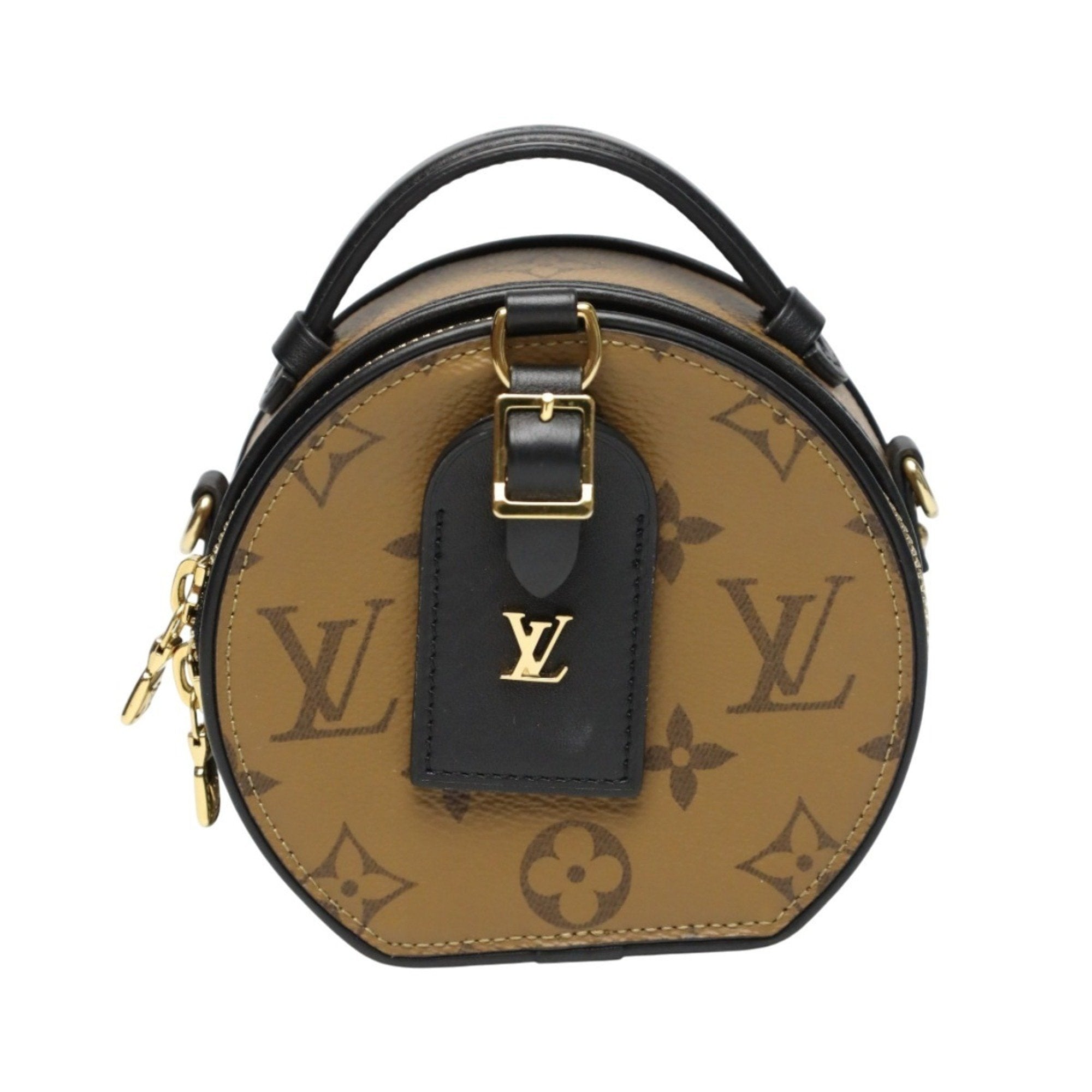 Louis Vuitton Brown Monogram Reverse Monogram Reverse Shoulder Bag