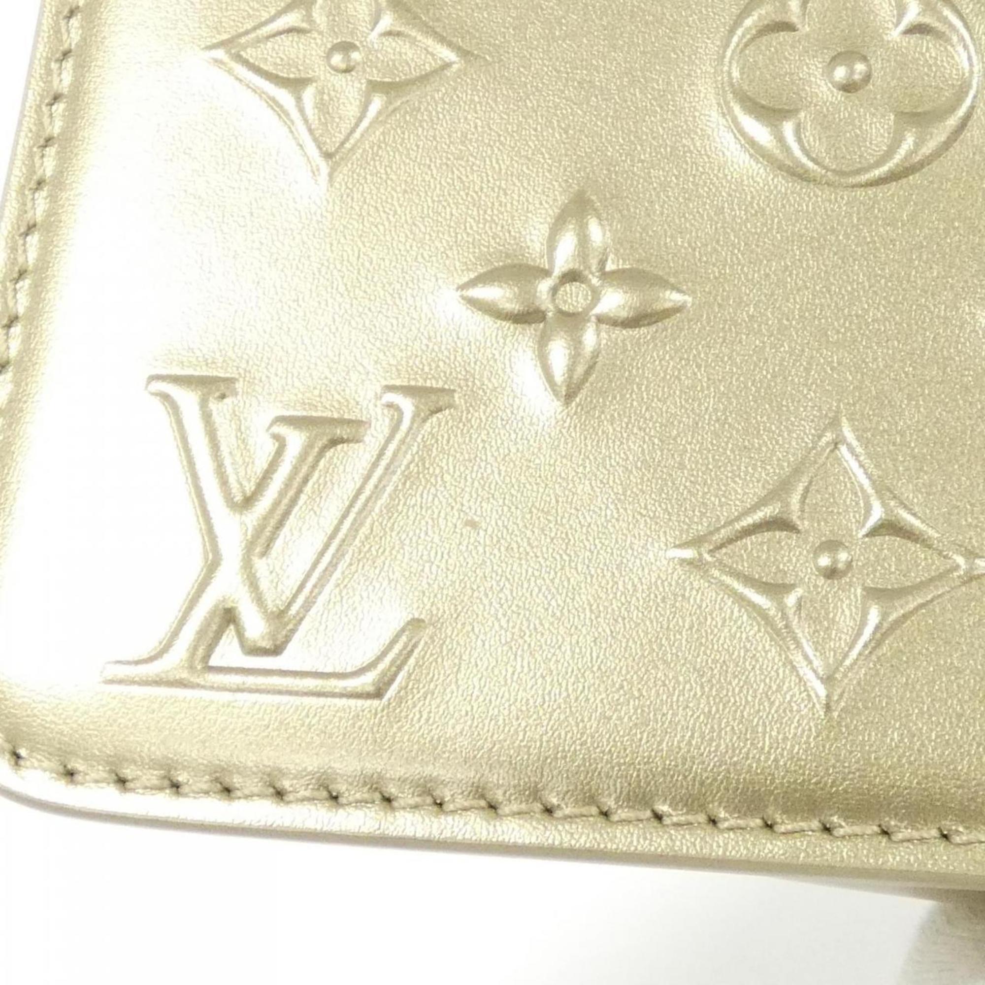 Louis Vuitton Gold Leather Pochette Shoulder Bag