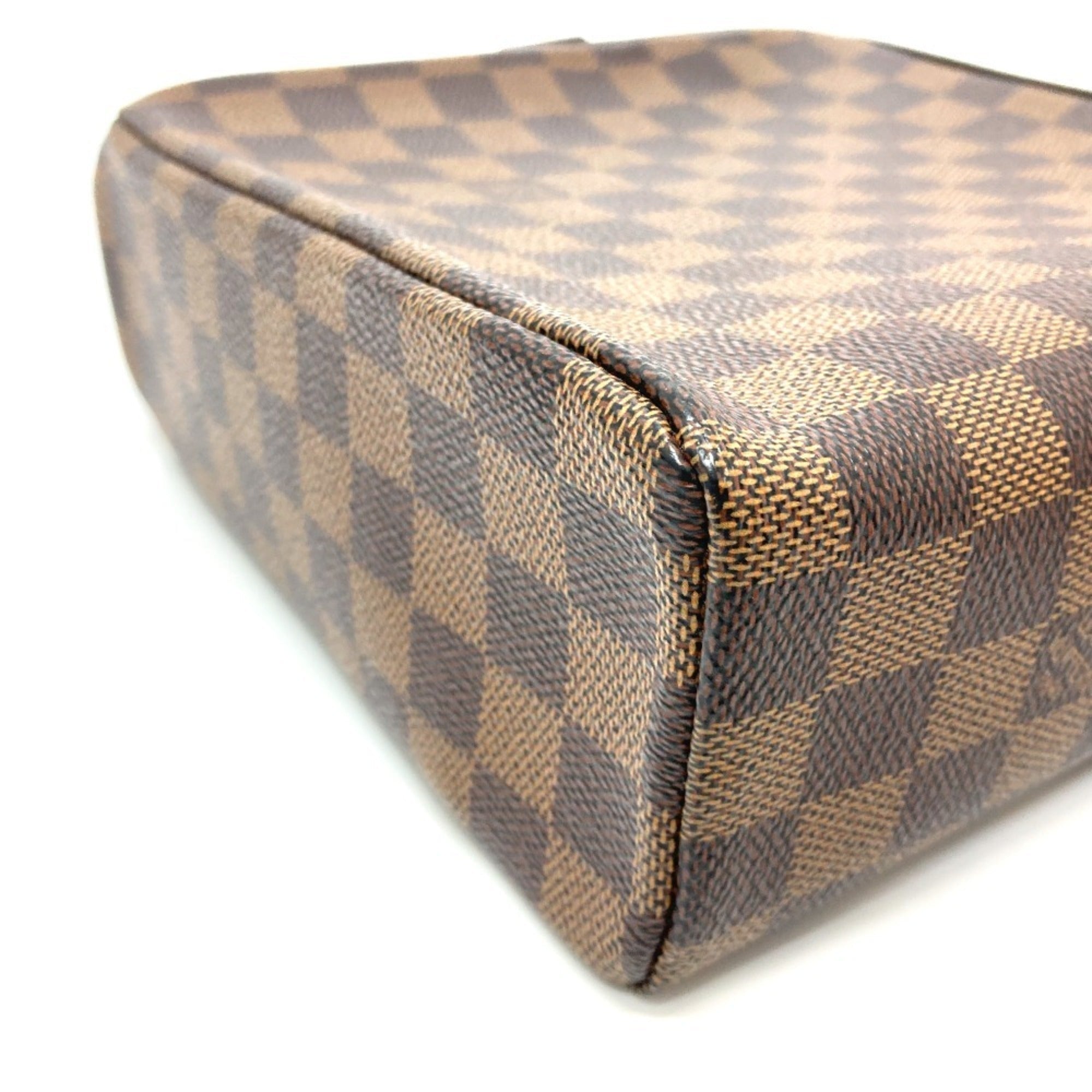 Louis Vuitton Damier Brown Ebene Damier Canvas Pochette Shoulder Bag