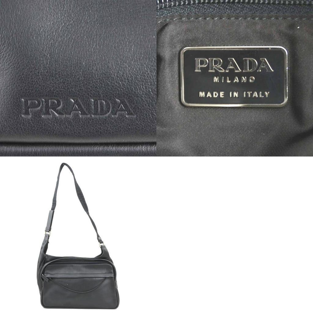 Prada Black Nylon Shoulder Bag