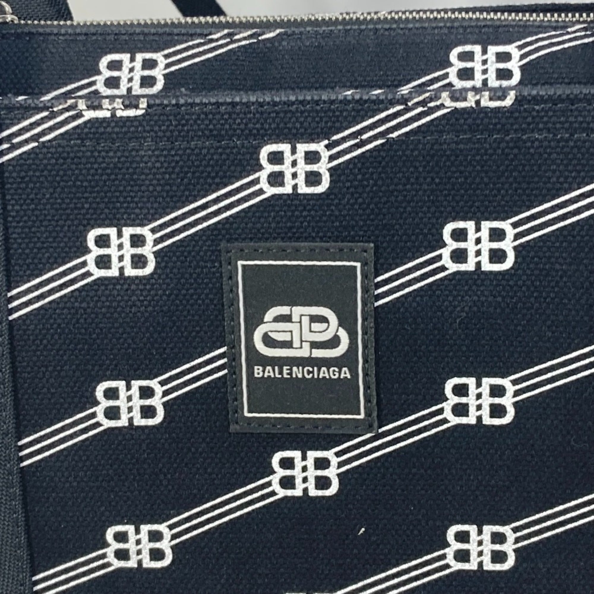Balenciaga Black Cloth Hand
