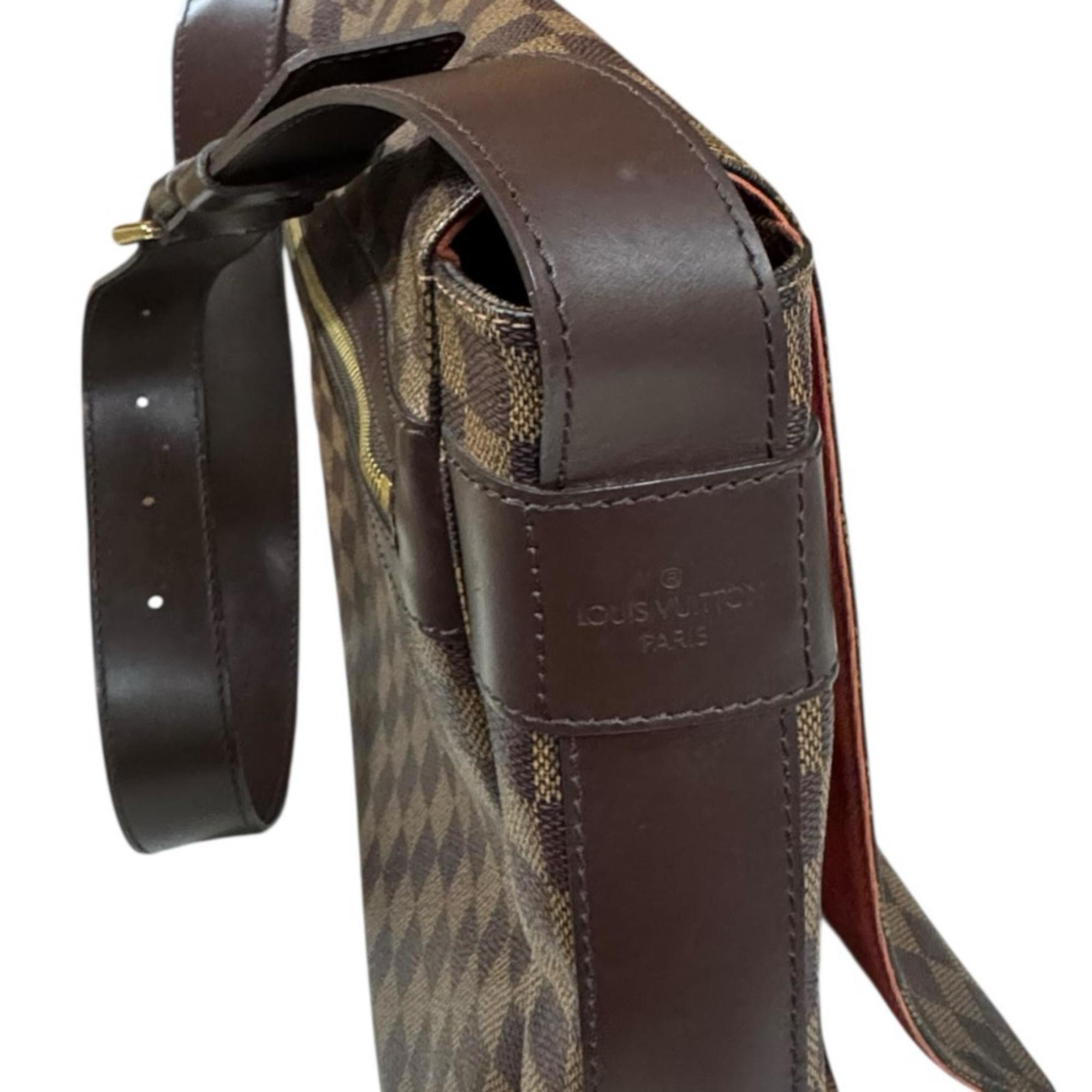 Louis Vuitton Brown Damier Canvas Shoulder Bag