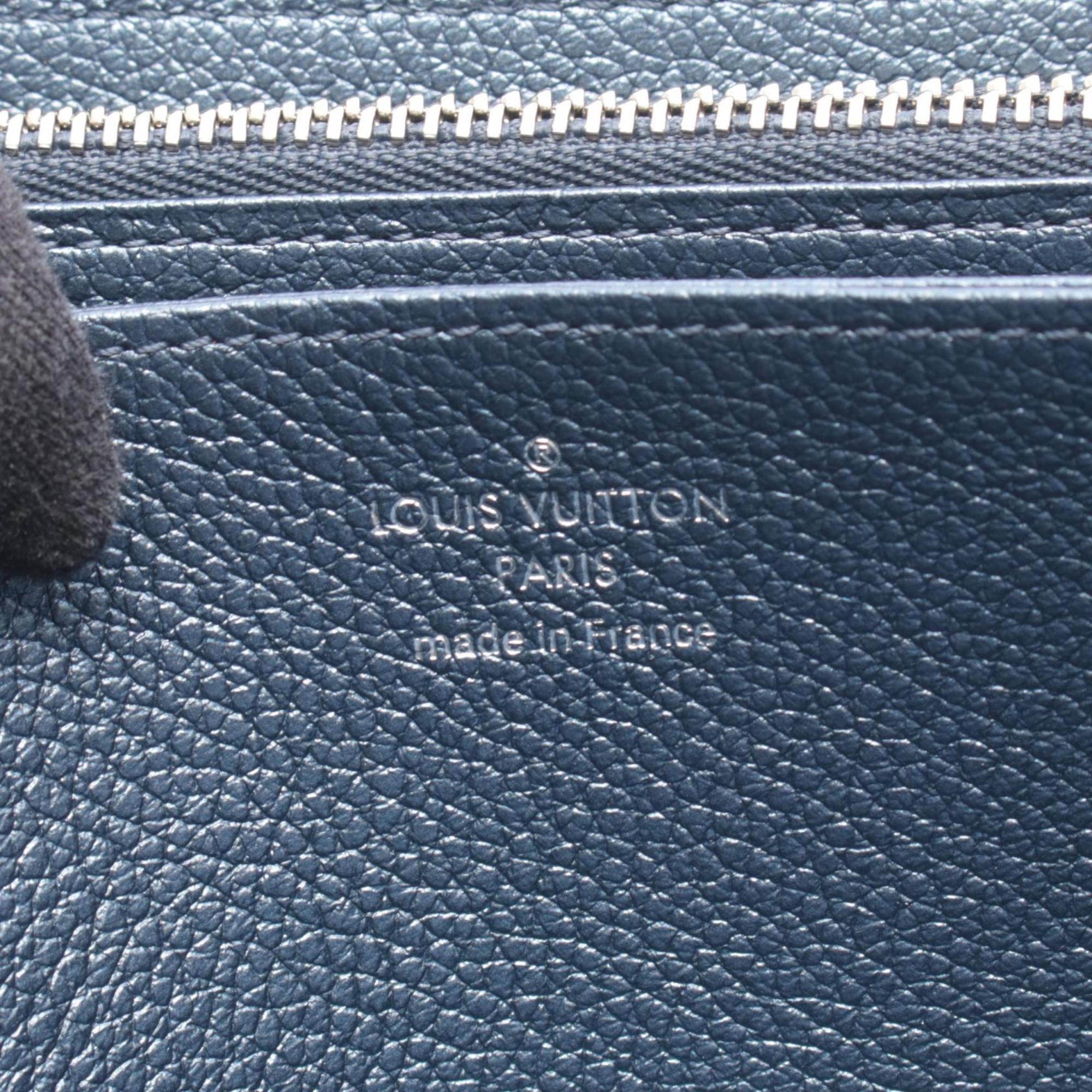 Louis Vuitton Blue Monogram Empreinte Long Wallet