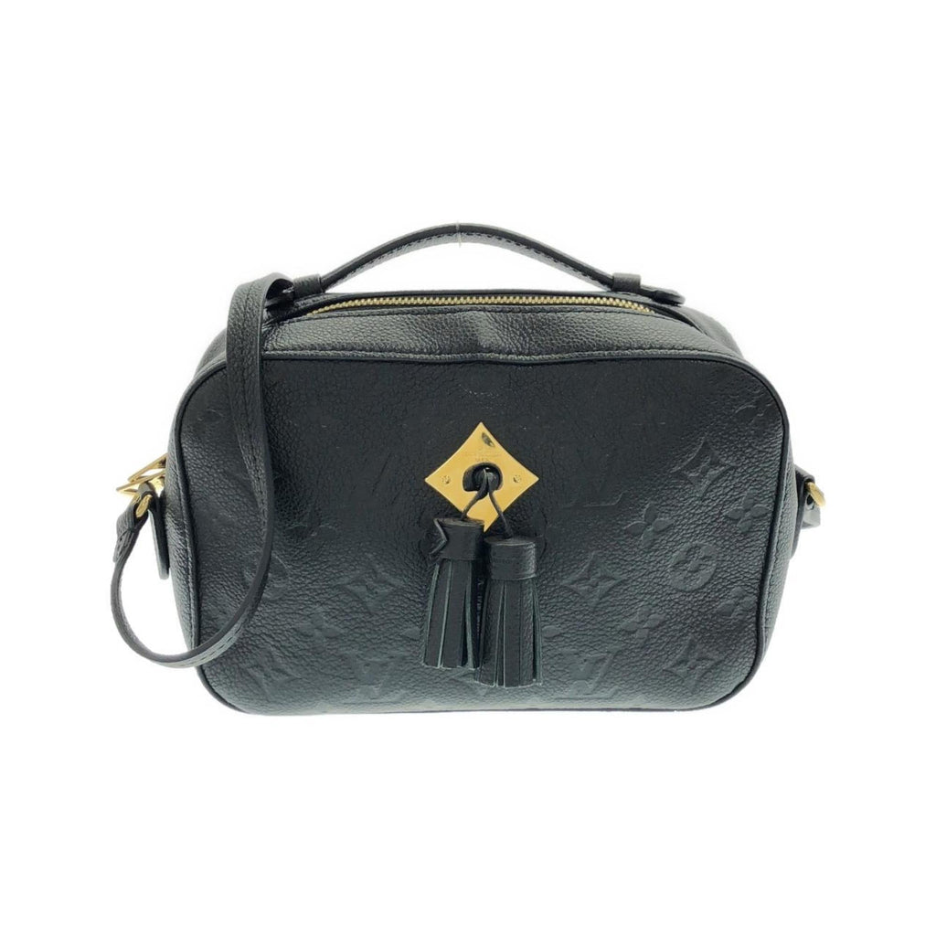 Louis Vuitton Black Leather Shoulder Bag