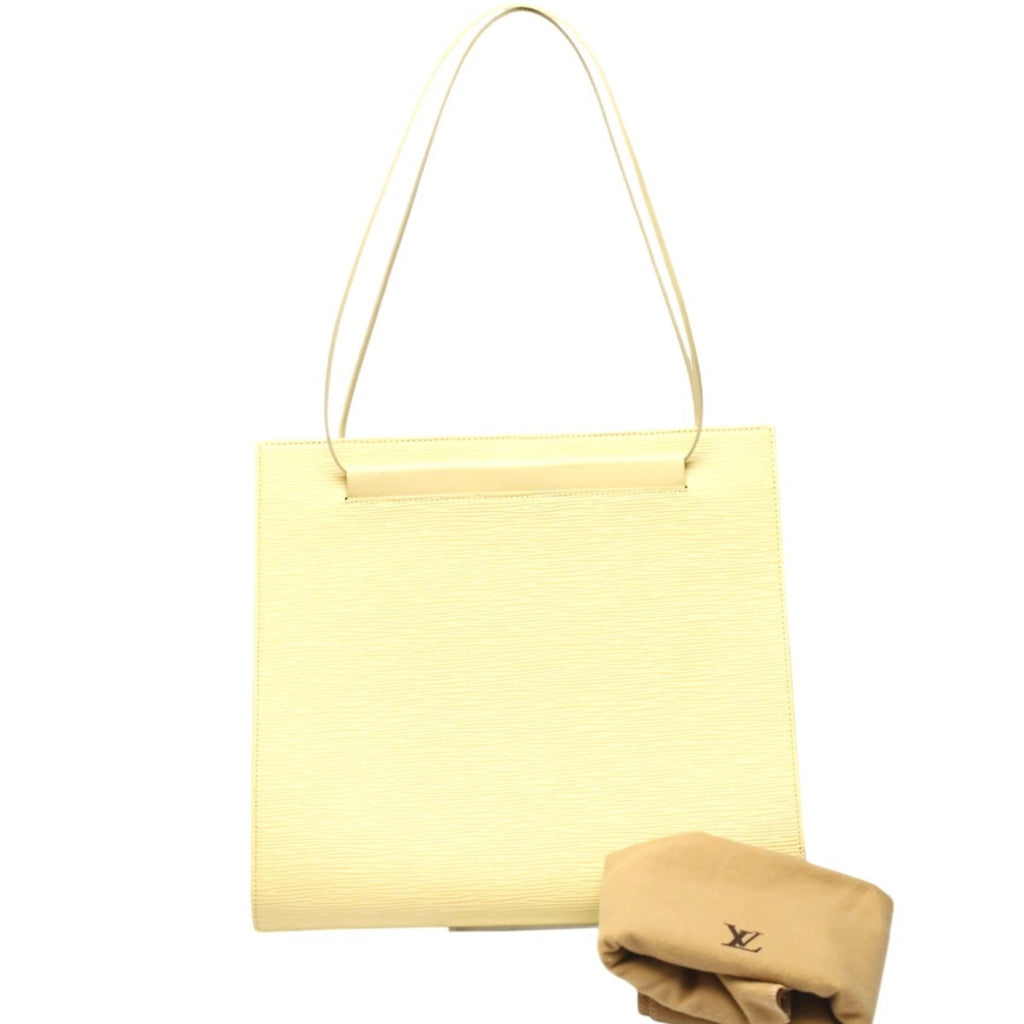 Louis Vuitton Yellow Epi Leather Shoulder Bag