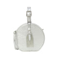 Louis Vuitton Silver Leather Shoulder Bag