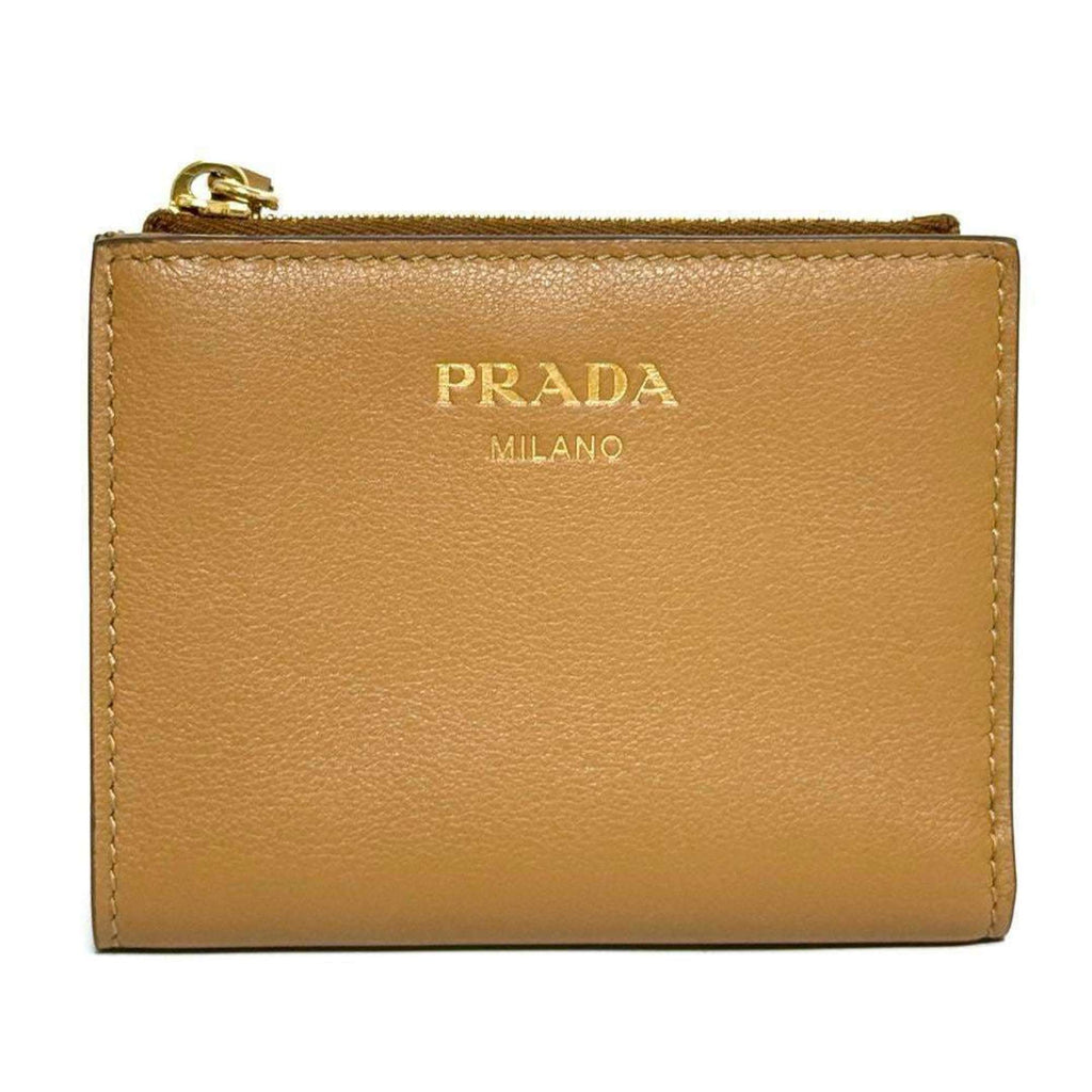 Prada Leather Wallet (Bi-Fold)