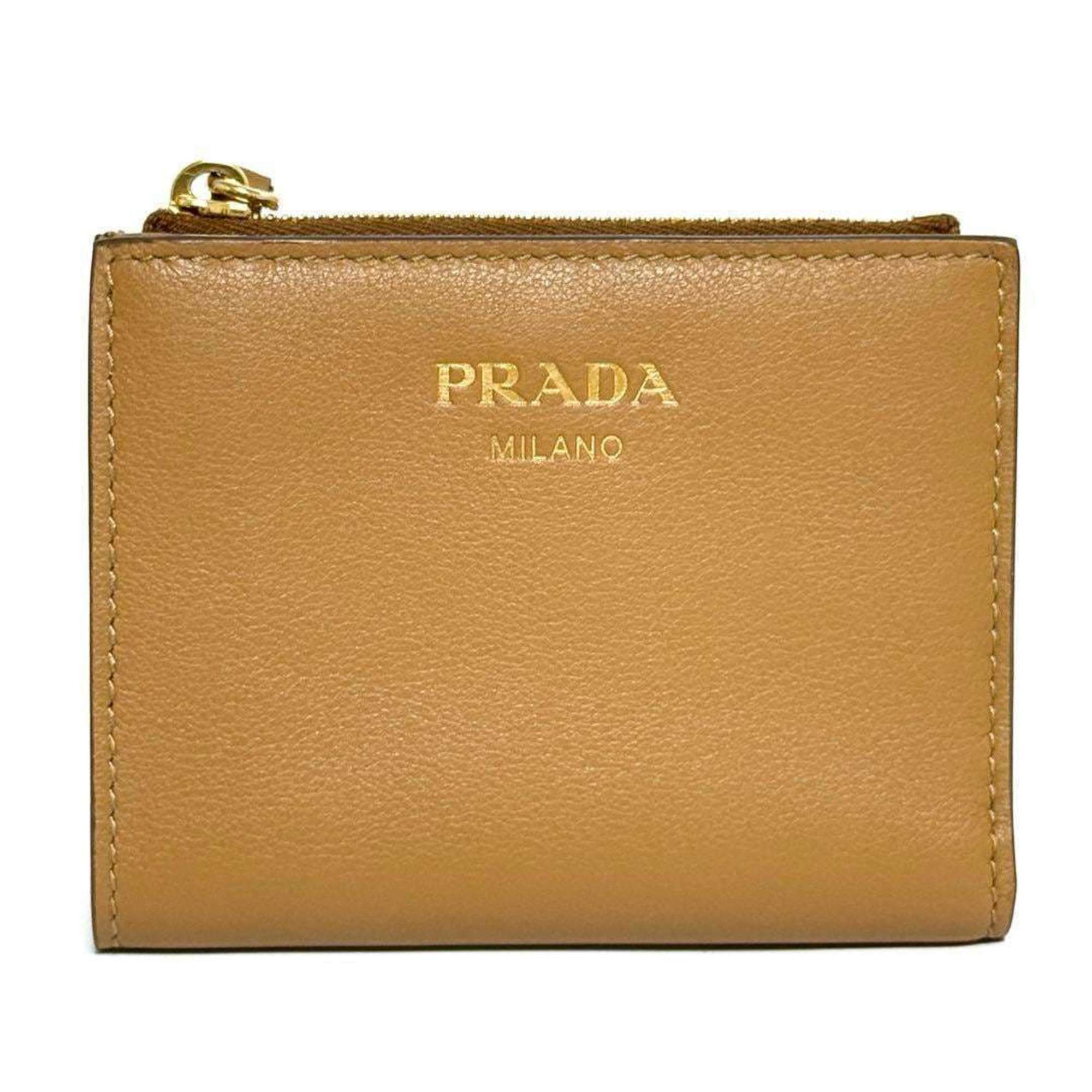 Prada Leather Wallet (Bi-Fold)