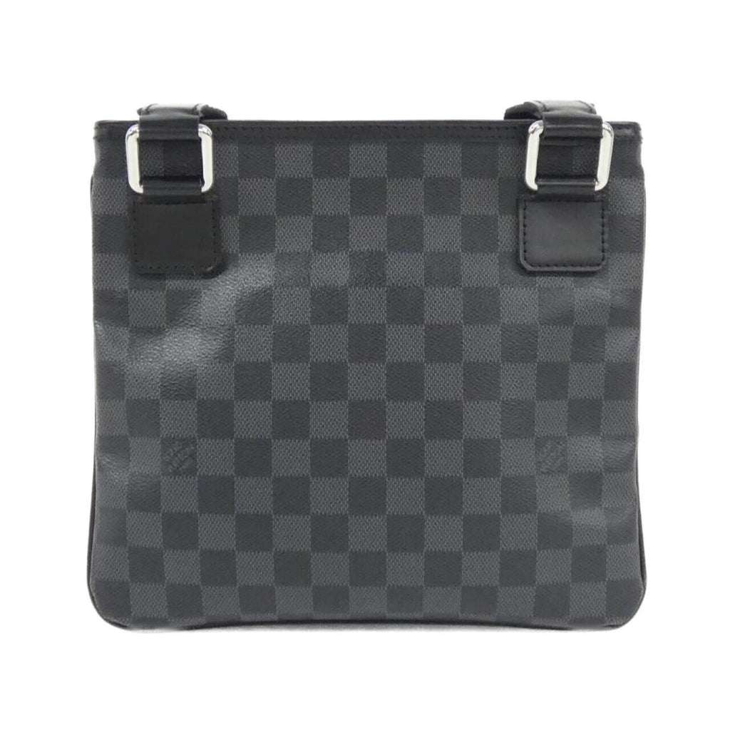 Louis Vuitton Graphite Gray Coated Canvas Shoulder Bag