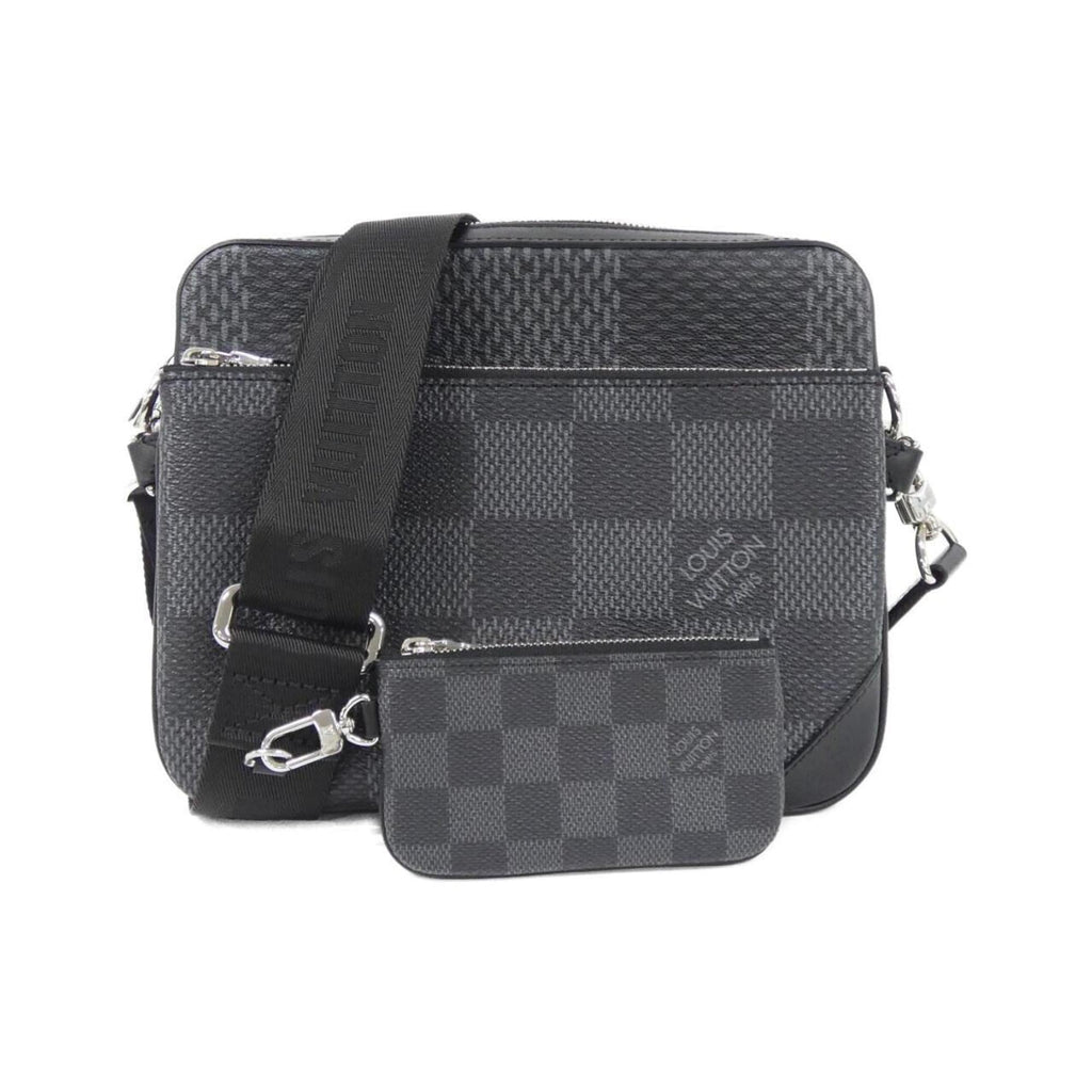 Louis Vuitton Damier Graphite Graphite Damier Graphite Shoulder Bag