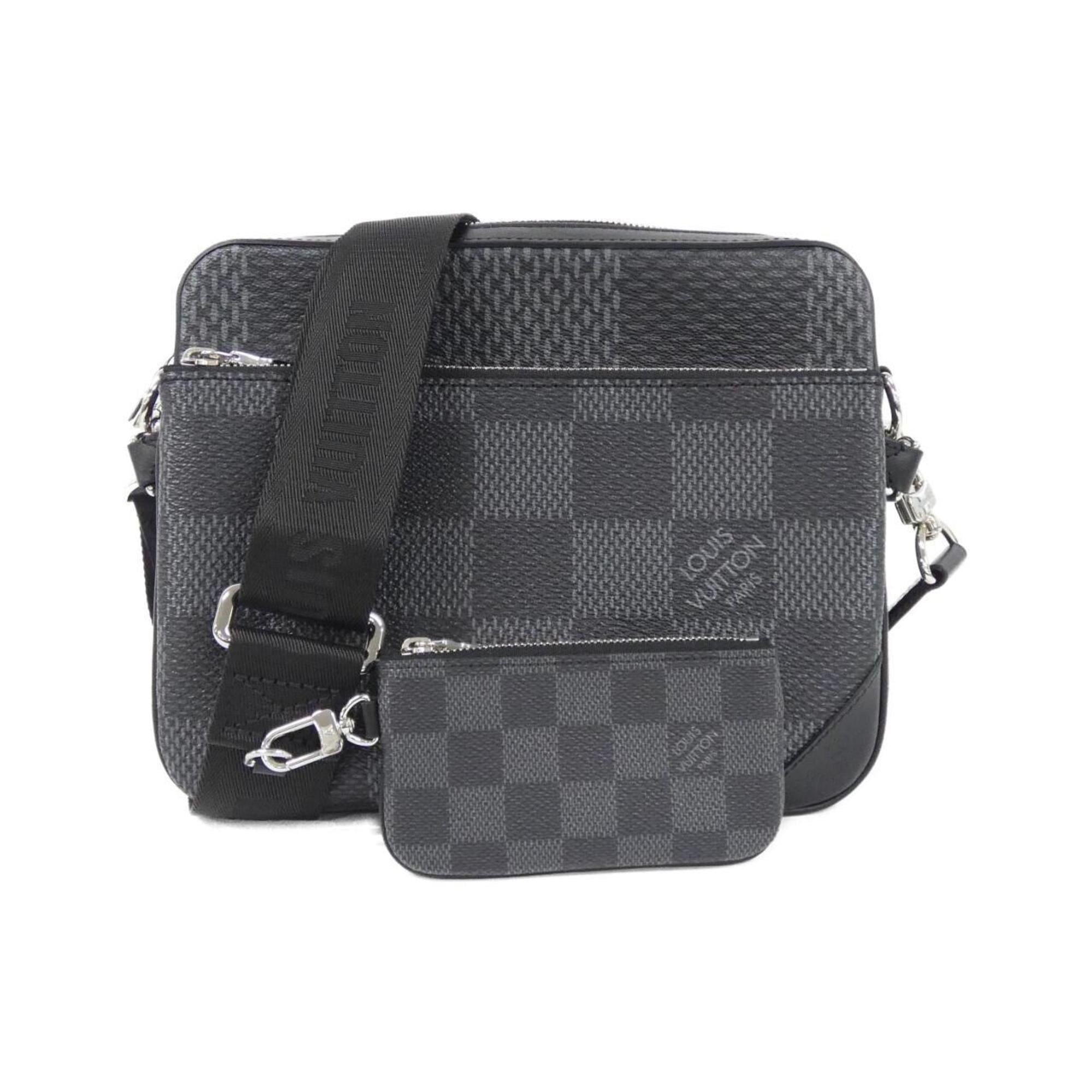 Louis Vuitton Damier Graphite Graphite Damier Graphite Shoulder Bag