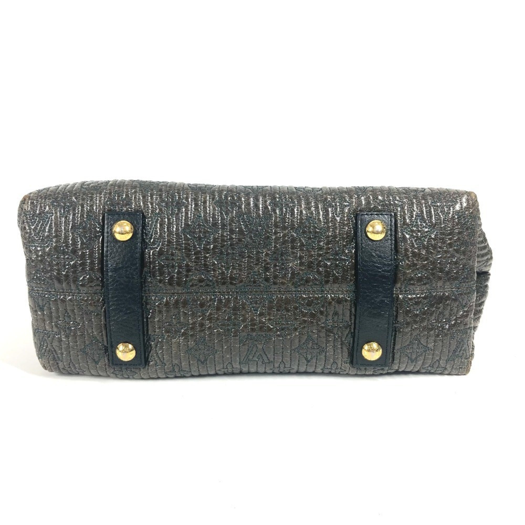 Louis Vuitton Black Noir Handbag Shoulder Bag Tote Bag