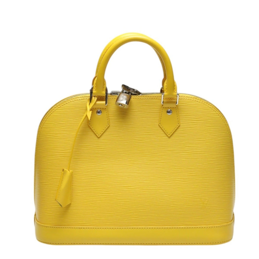 Louis Vuitton Citron Epi Leather Handbag