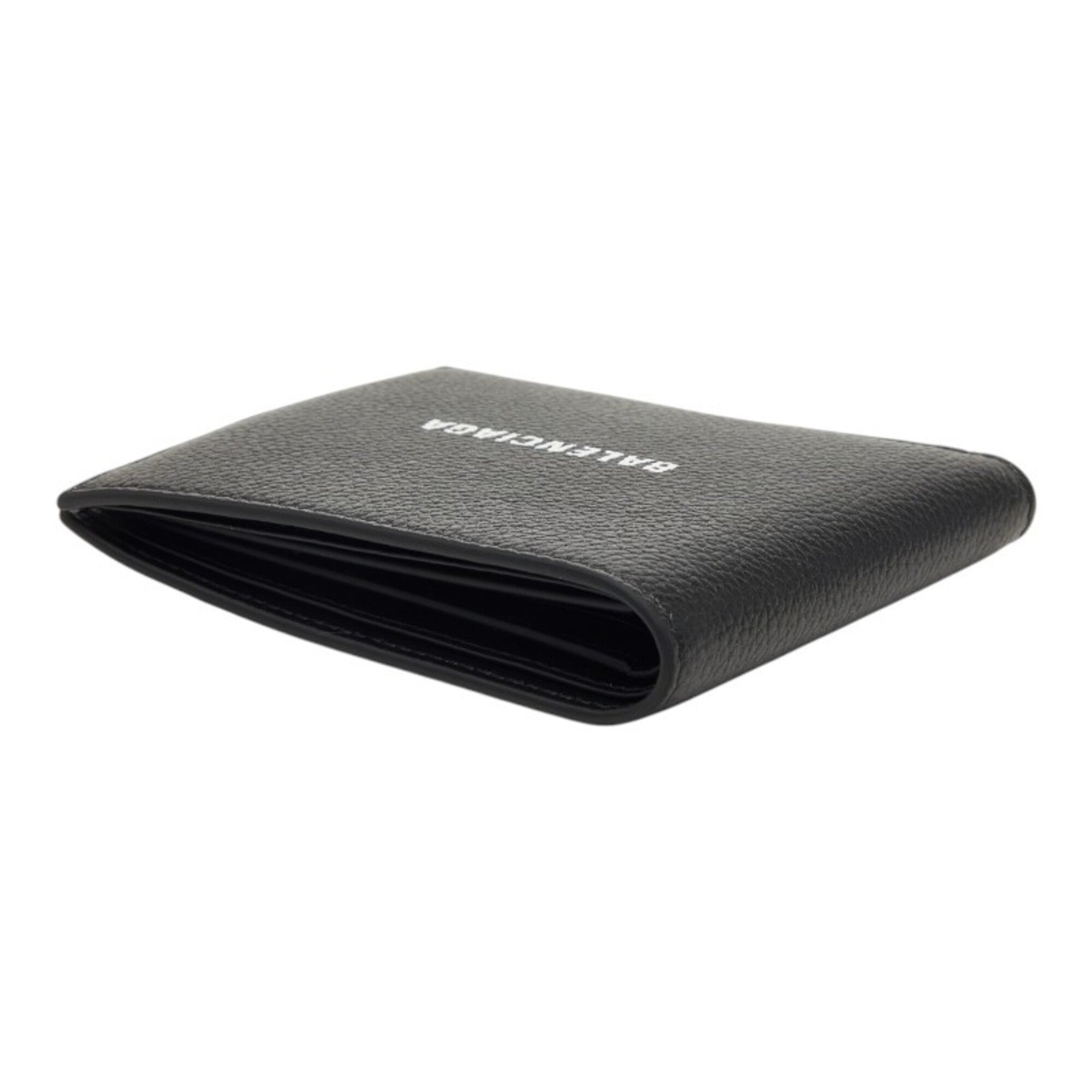 Balenciaga Black Leather Wallet (Bi-Fold)