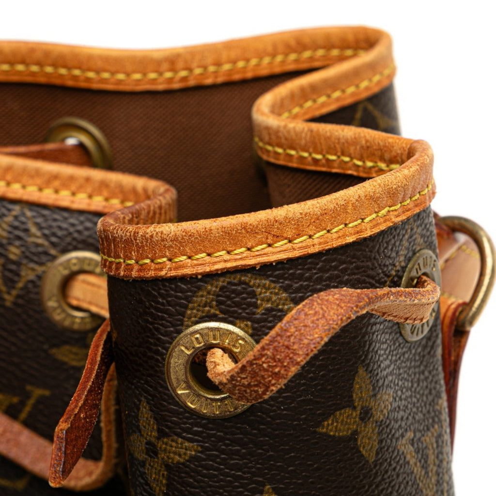 Louis Vuitton Monogram Brown Pvc Leather Handbag