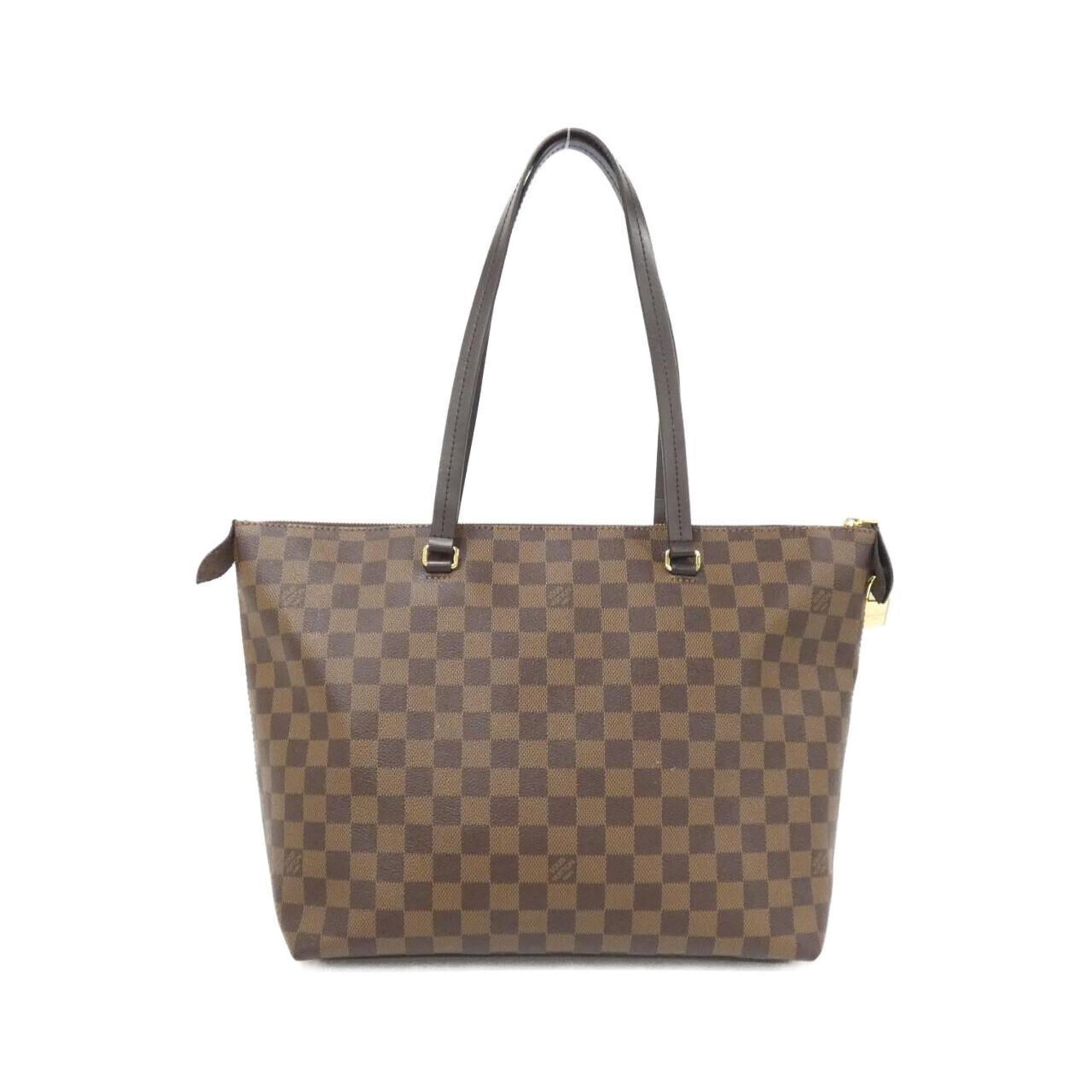 Louis Vuitton Ebene Coated Canvas Handbag