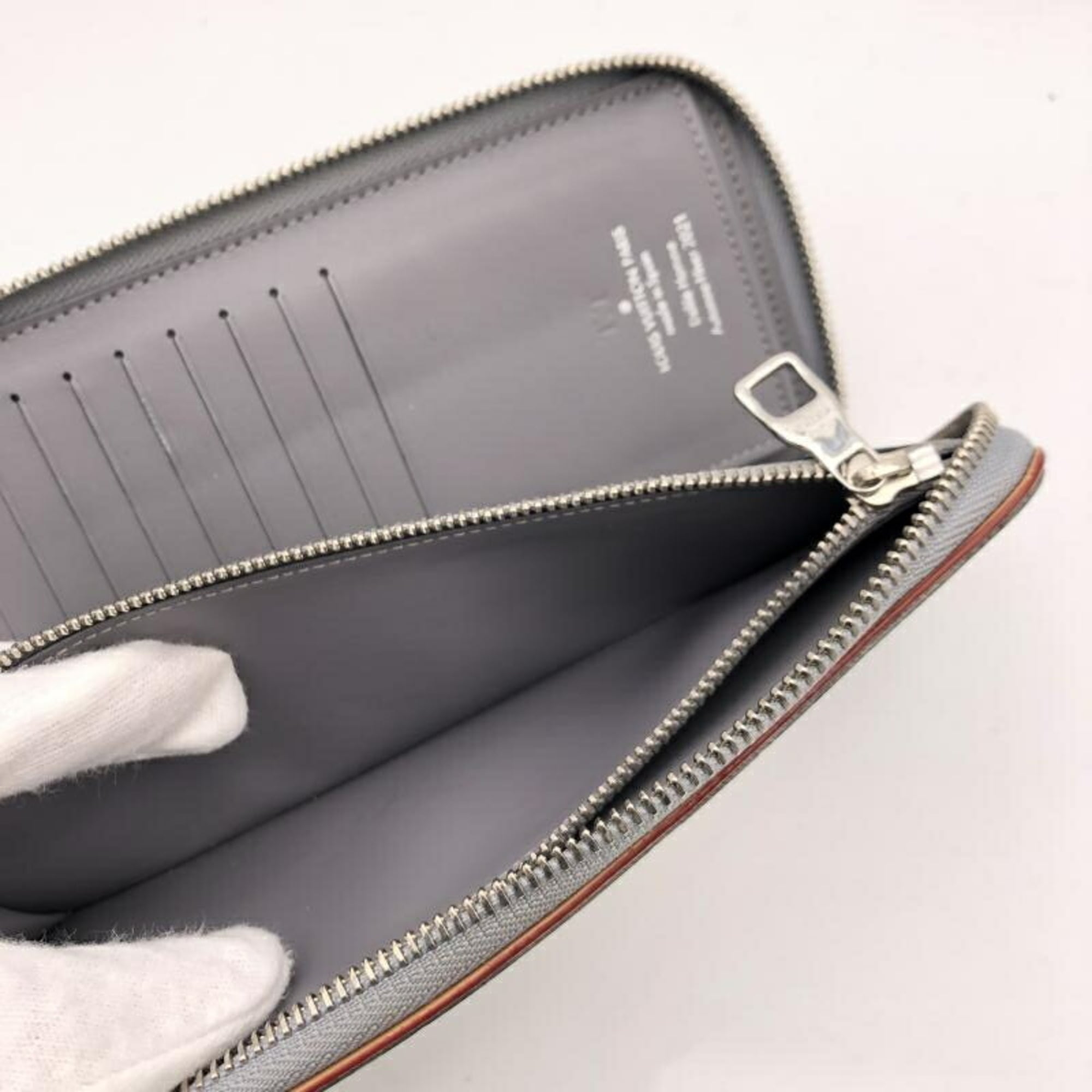 Louis Vuitton Silver Long Wallet