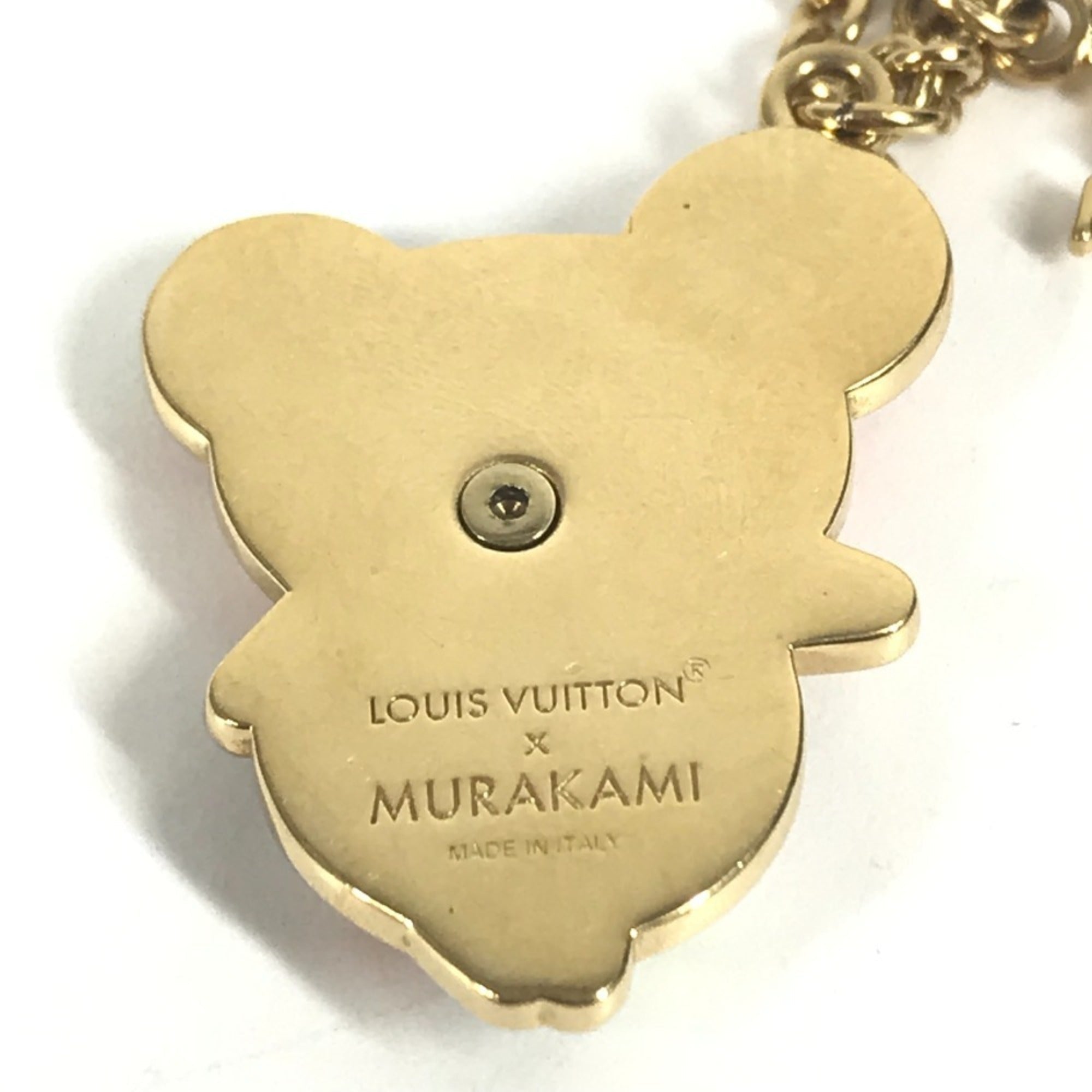 Louis Vuitton Gold Multi-Color Metal Necklace