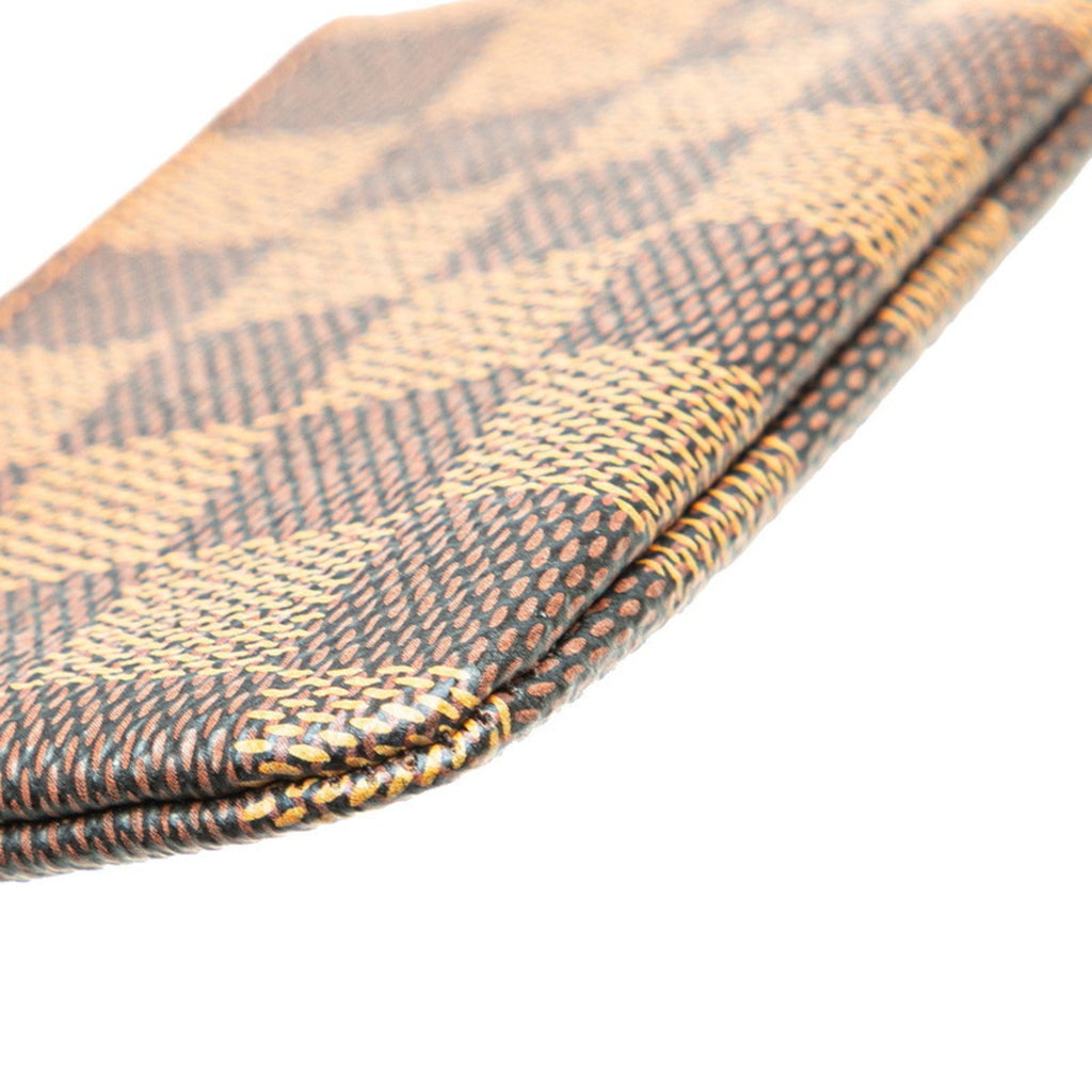 Louis Vuitton Brown Pvc Leather Coin Purse/Coin Case