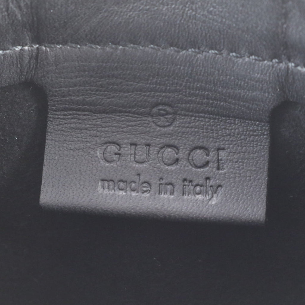 Gucci Black Leather Handbag (Pre-Owned)