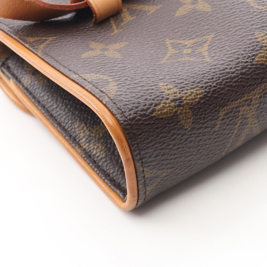 Louis Vuitton Brown Monogram Coated Canvas Leather Fanny Pack
