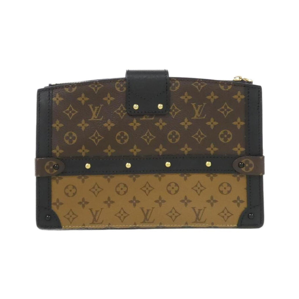 Louis Vuitton Marron Coated Canvas Shoulder Bag