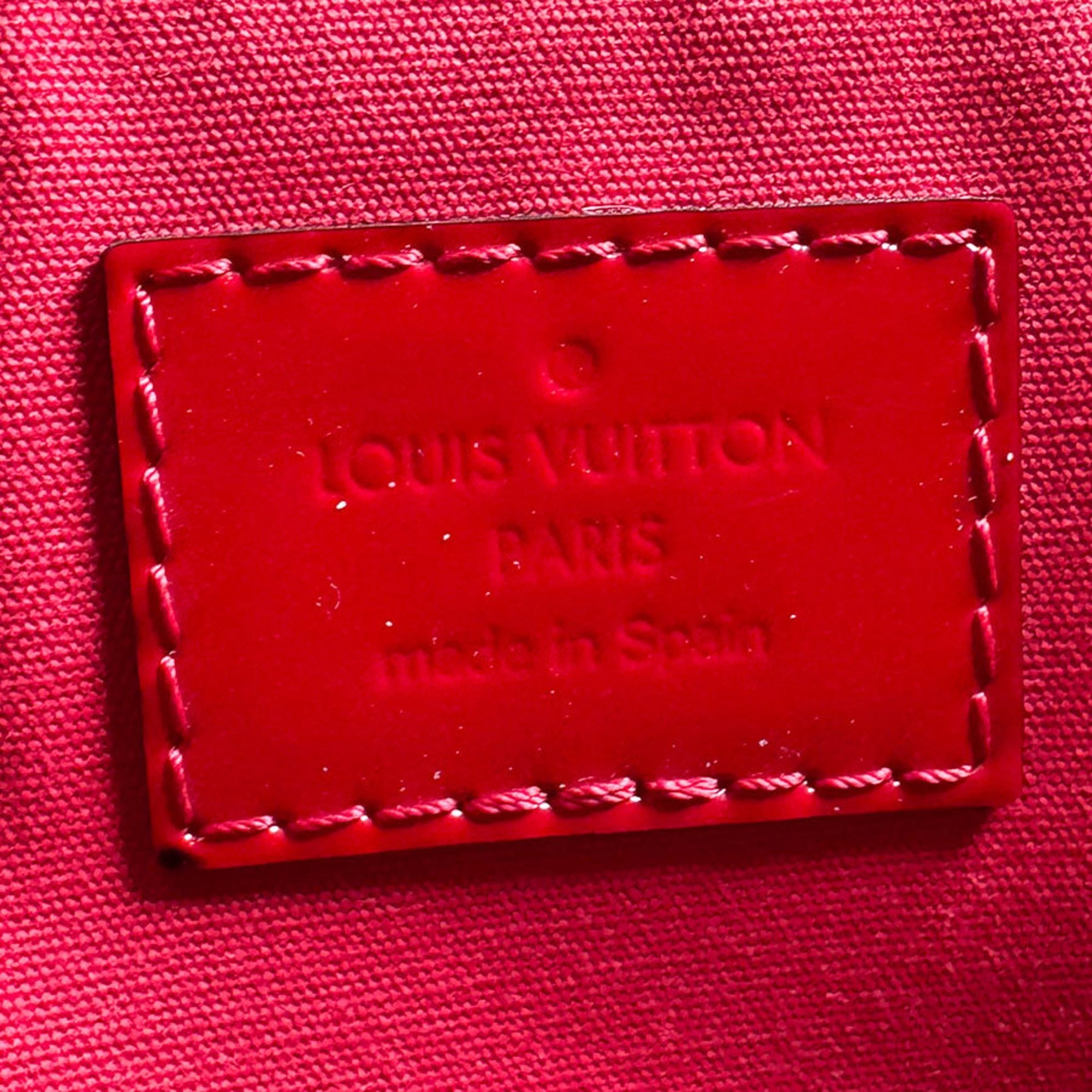 Louis Vuitton Cerise Monogram Vernis Handbag Shoulder Bag