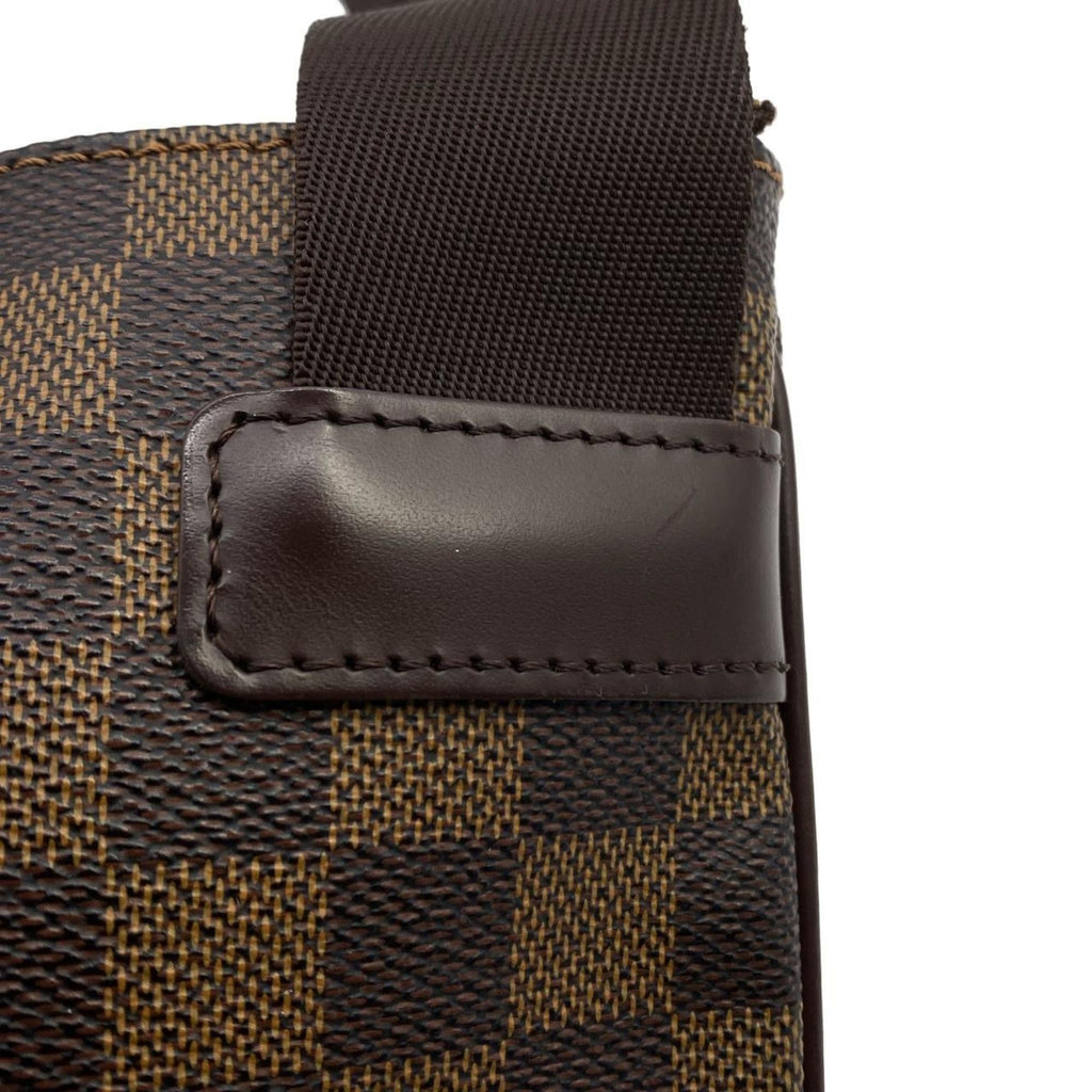 Louis Vuitton Ebene Coated Canvas Pochette Shoulder Bag