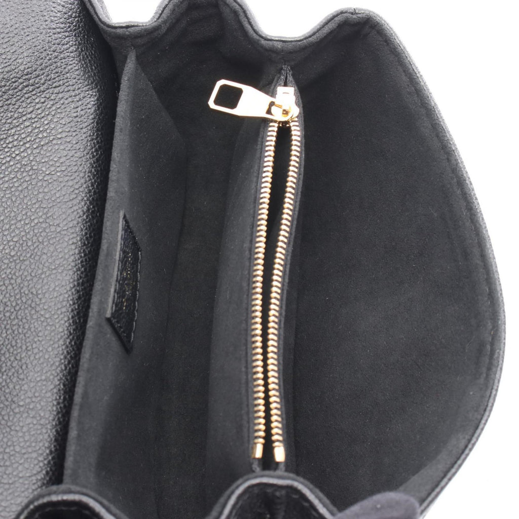 Louis Vuitton Black Noir Monogram Empreinte Handbag