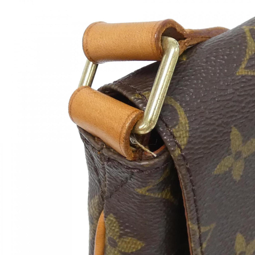 Louis Vuitton Marron Coated Canvas Shoulder Bag