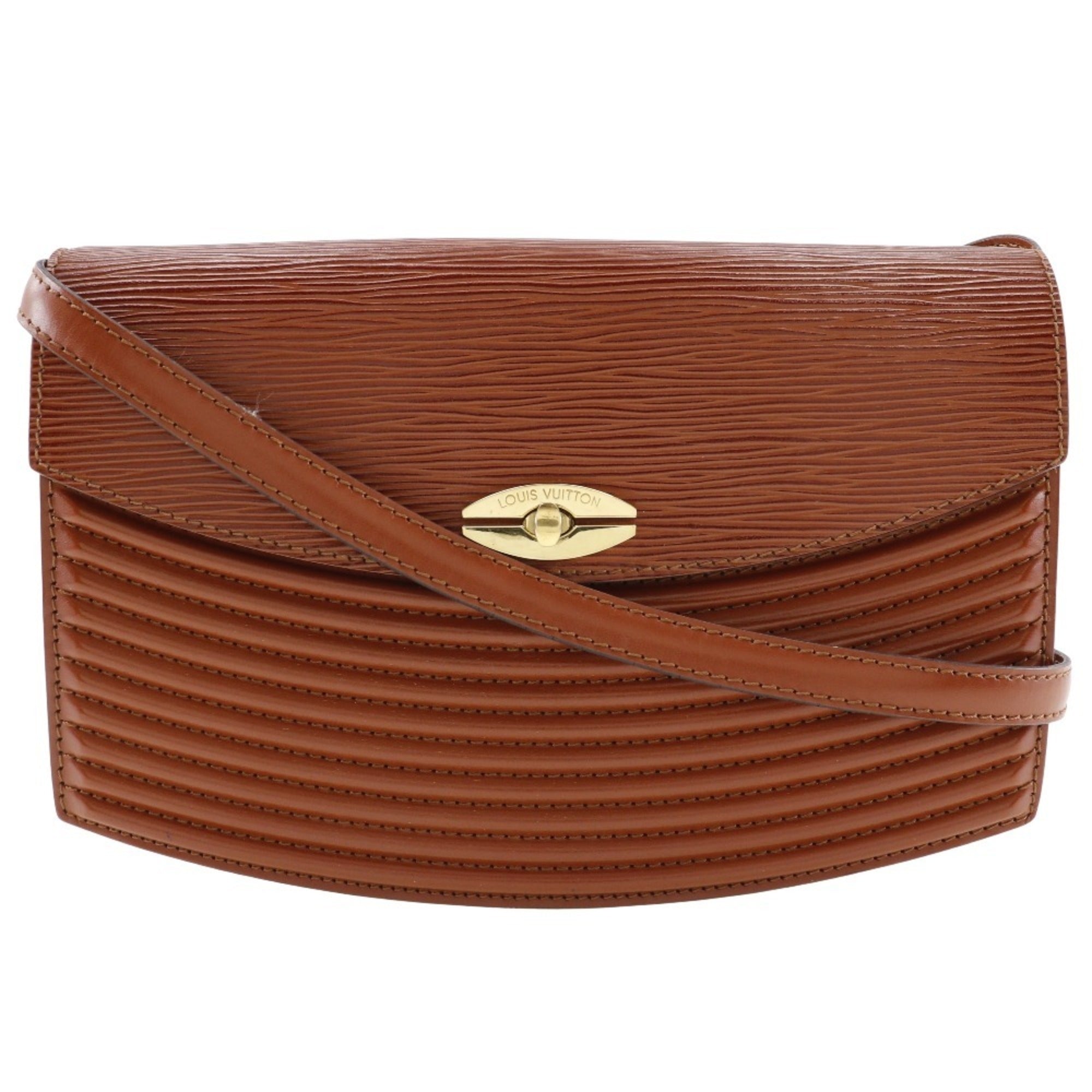 Louis Vuitton Brown Epi Leather Shoulder Bag