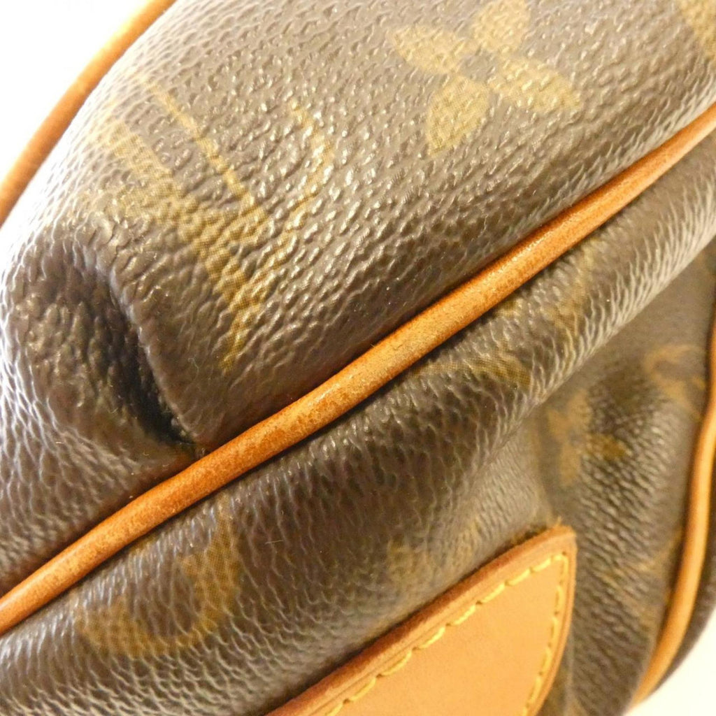 Louis Vuitton Marron Coated Canvas Shoulder Bag
