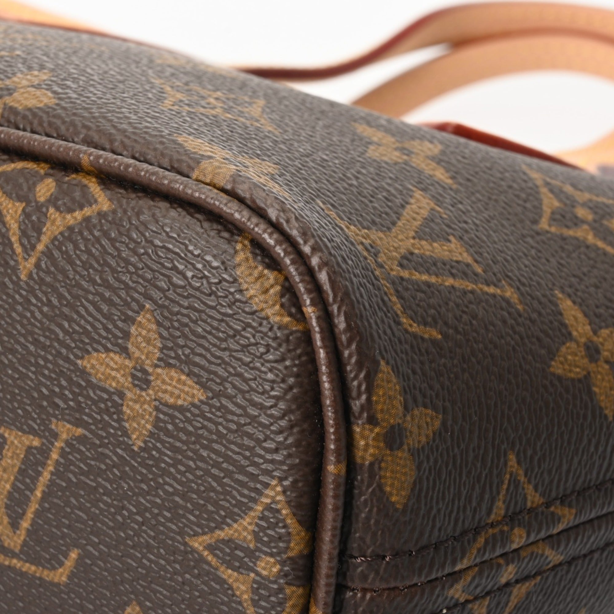Louis Vuitton Brown Monogram Canvas Handbag