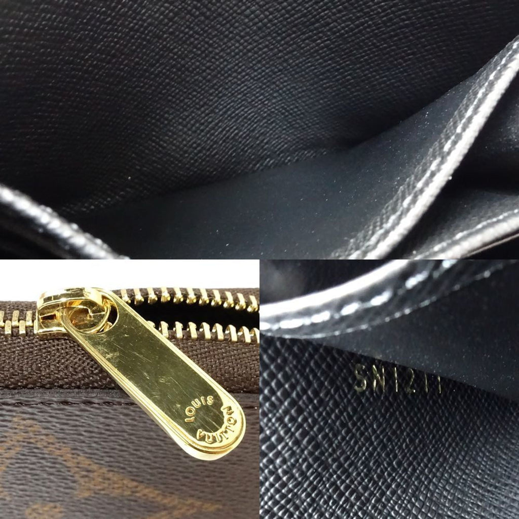 Louis Vuitton Brown Canvas Coin Purse/Coin Case
