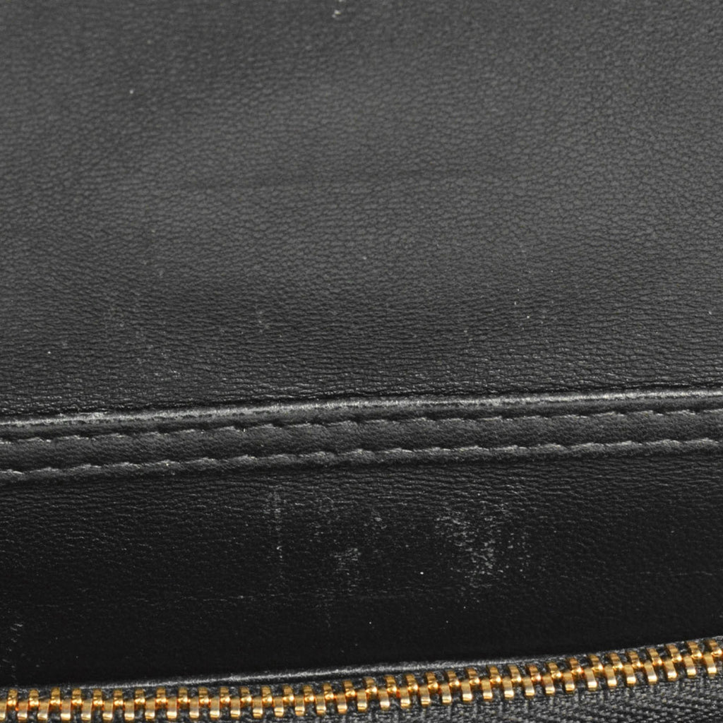 Christian Dior Black Leather Shoulder Bag (Pre-Owned)