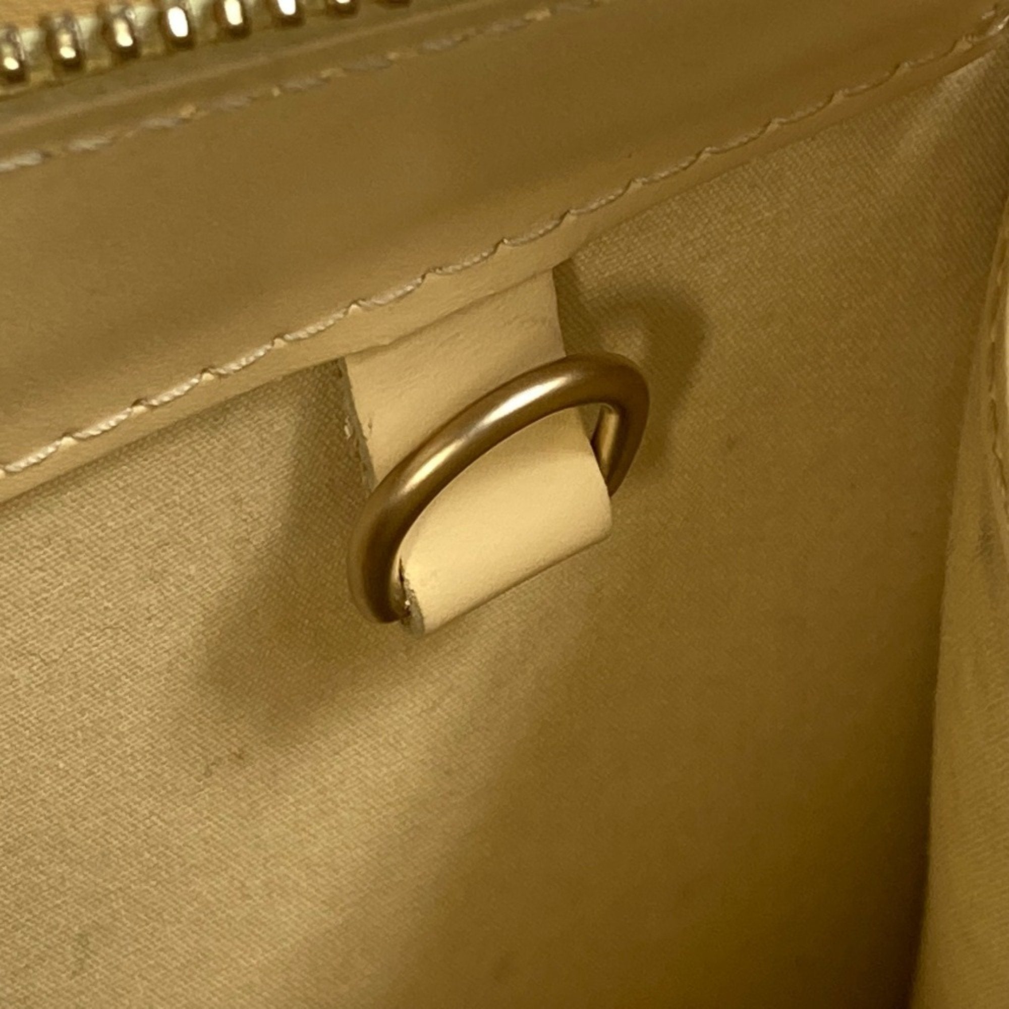 Louis Vuitton Vanilla Yellow Epi Leather Shoulder Bag Tote Bag