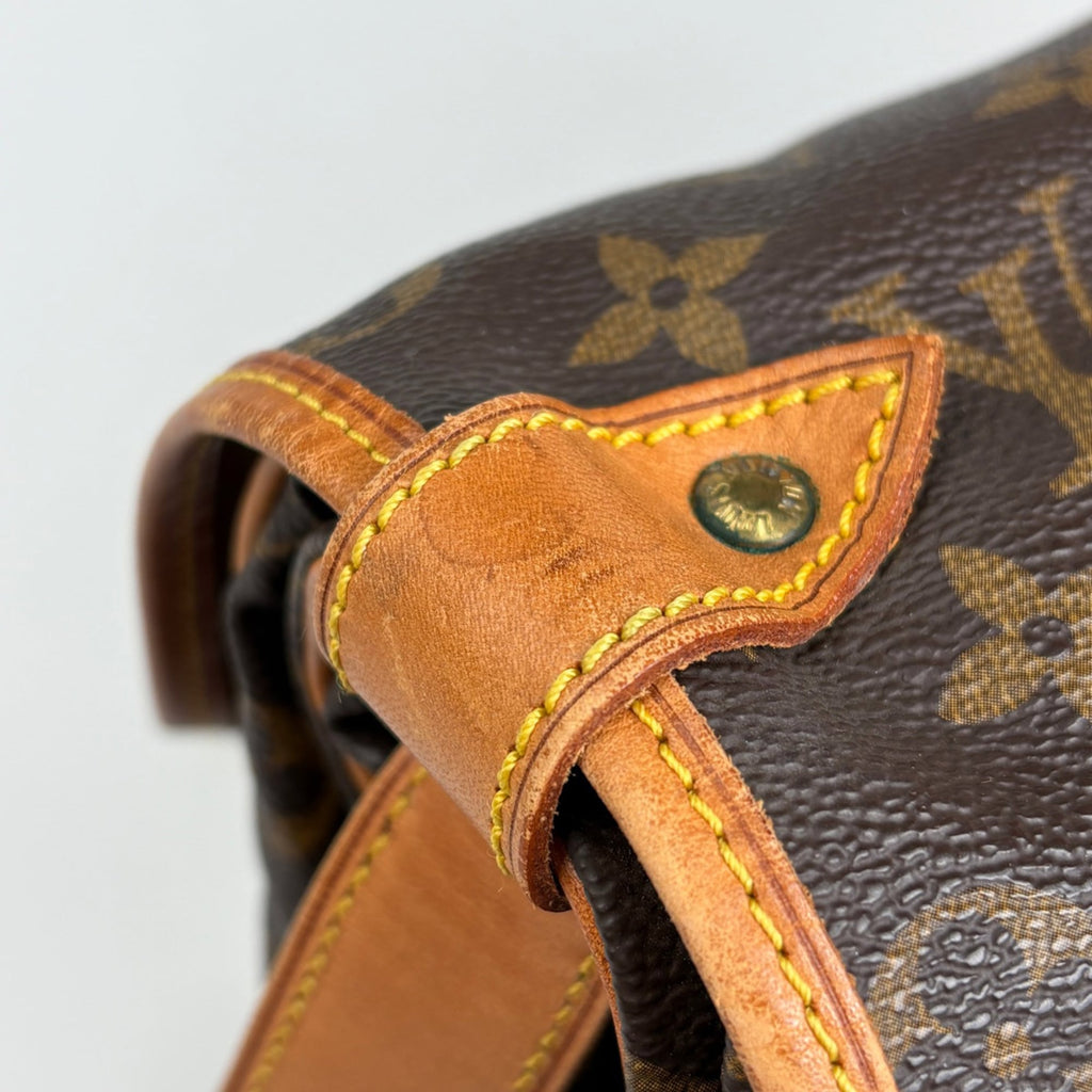 Louis Vuitton Brown Monogram Shoulder Bag