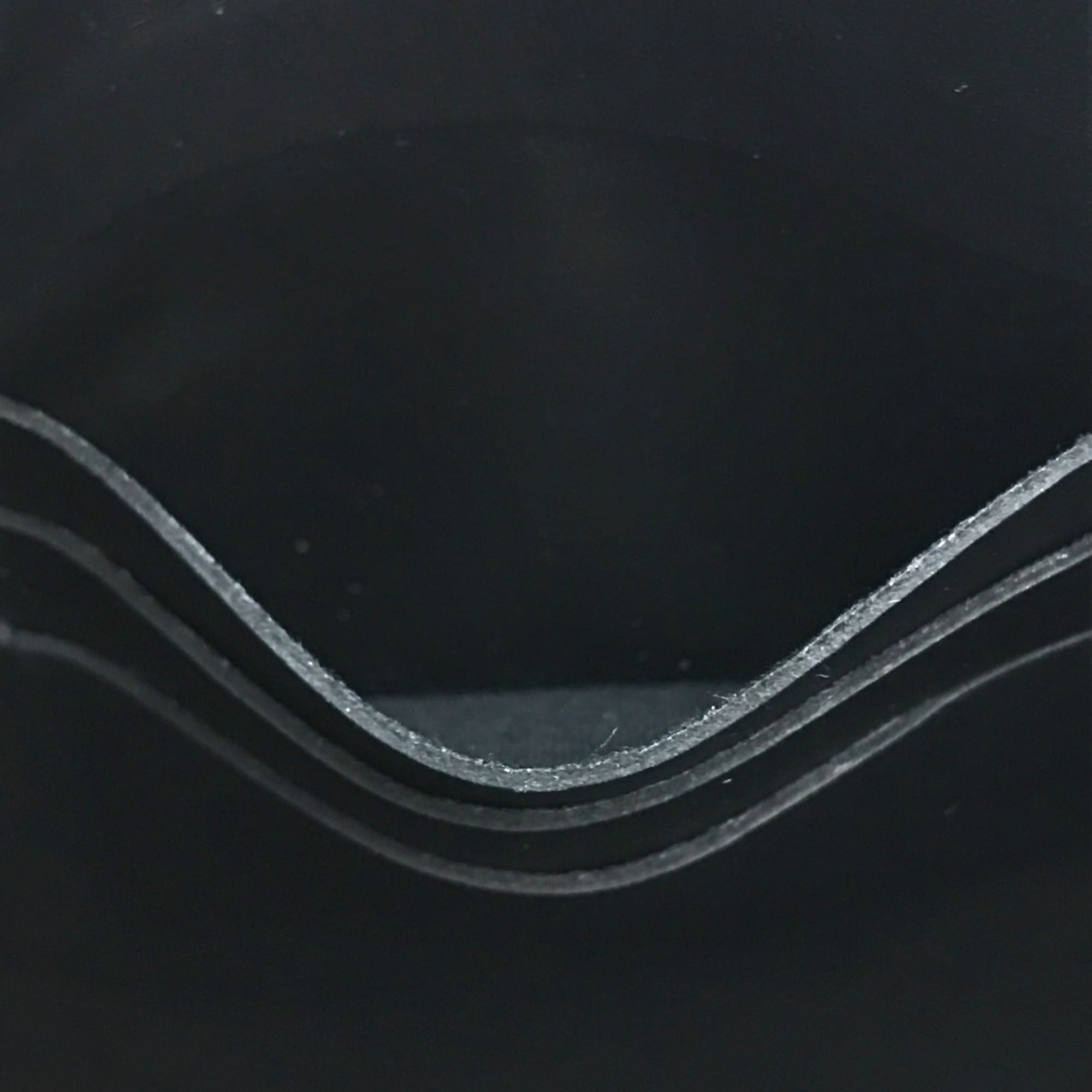 Louis Vuitton Gray Leather Clutch Bag