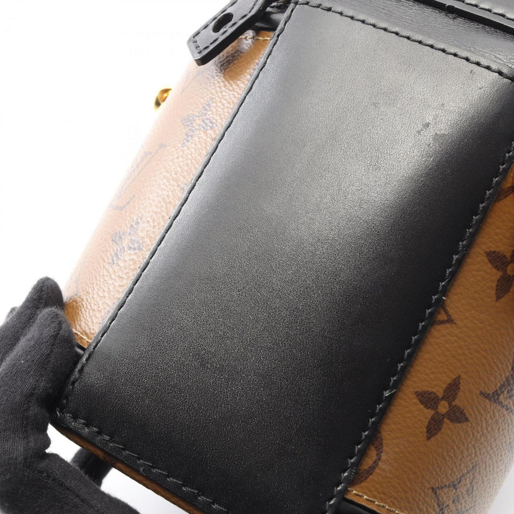Louis Vuitton Monogram Reverse Black Brown Monogram Reverse Handbag