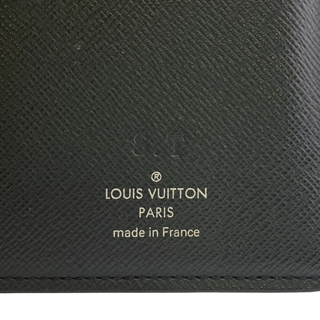 Louis Vuitton Black Noir Leather Long Wallet