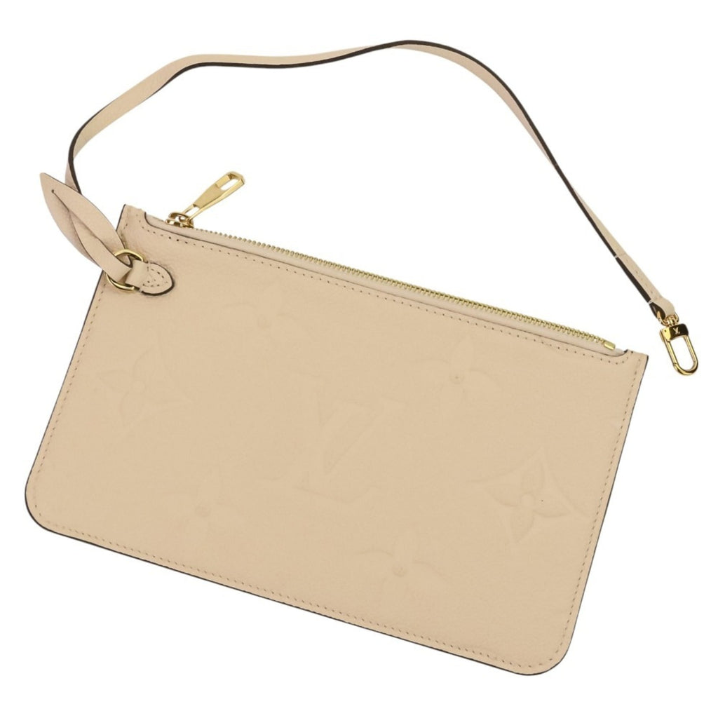 Louis Vuitton Cream Monogram Empreinte Tote Bag