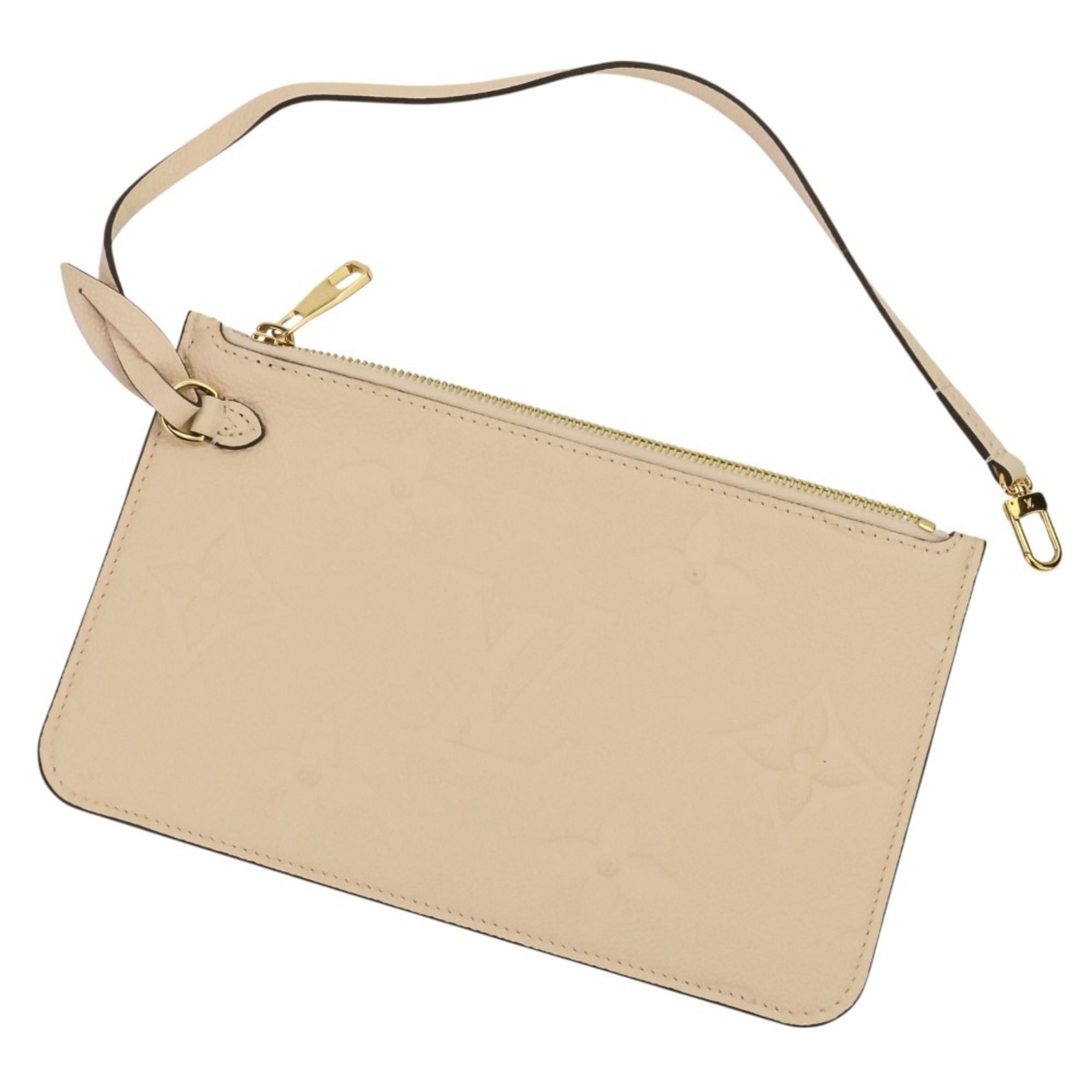 Louis Vuitton Cream Monogram Empreinte Tote Bag