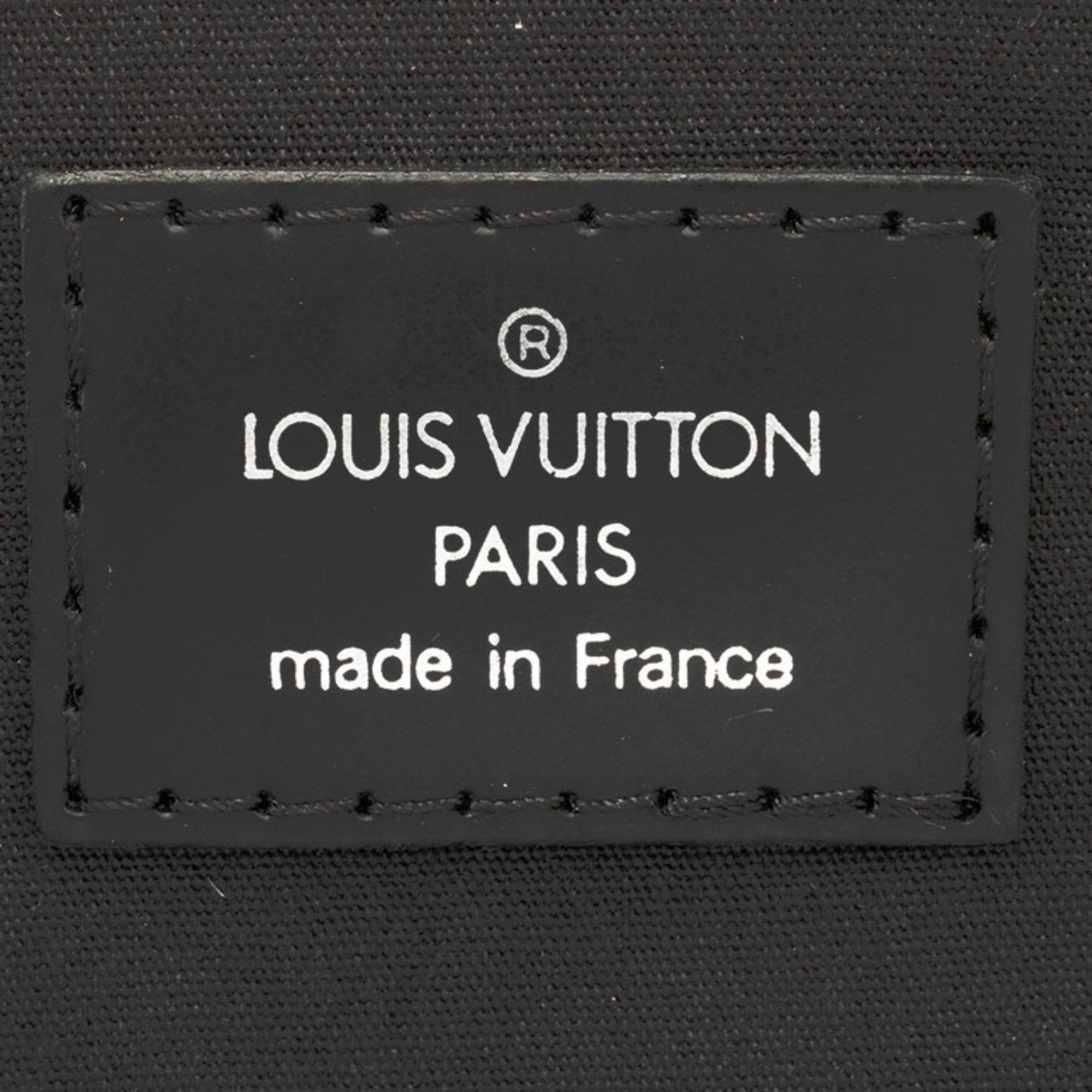 Louis Vuitton Noir Epi Leather Handbag