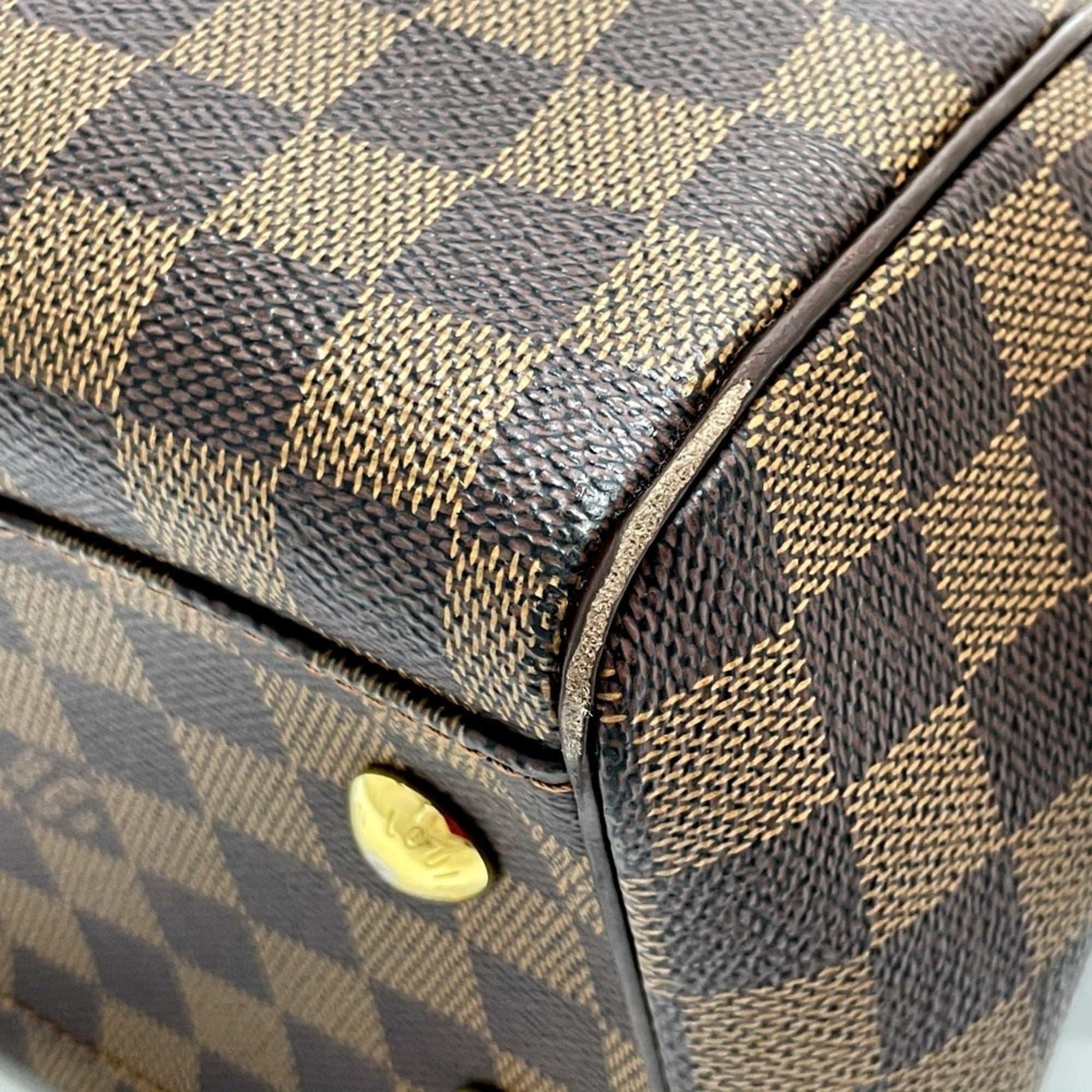 Louis Vuitton Brown Damier Canvas Ebene Damier Canvas Handbag Shoulder Bag