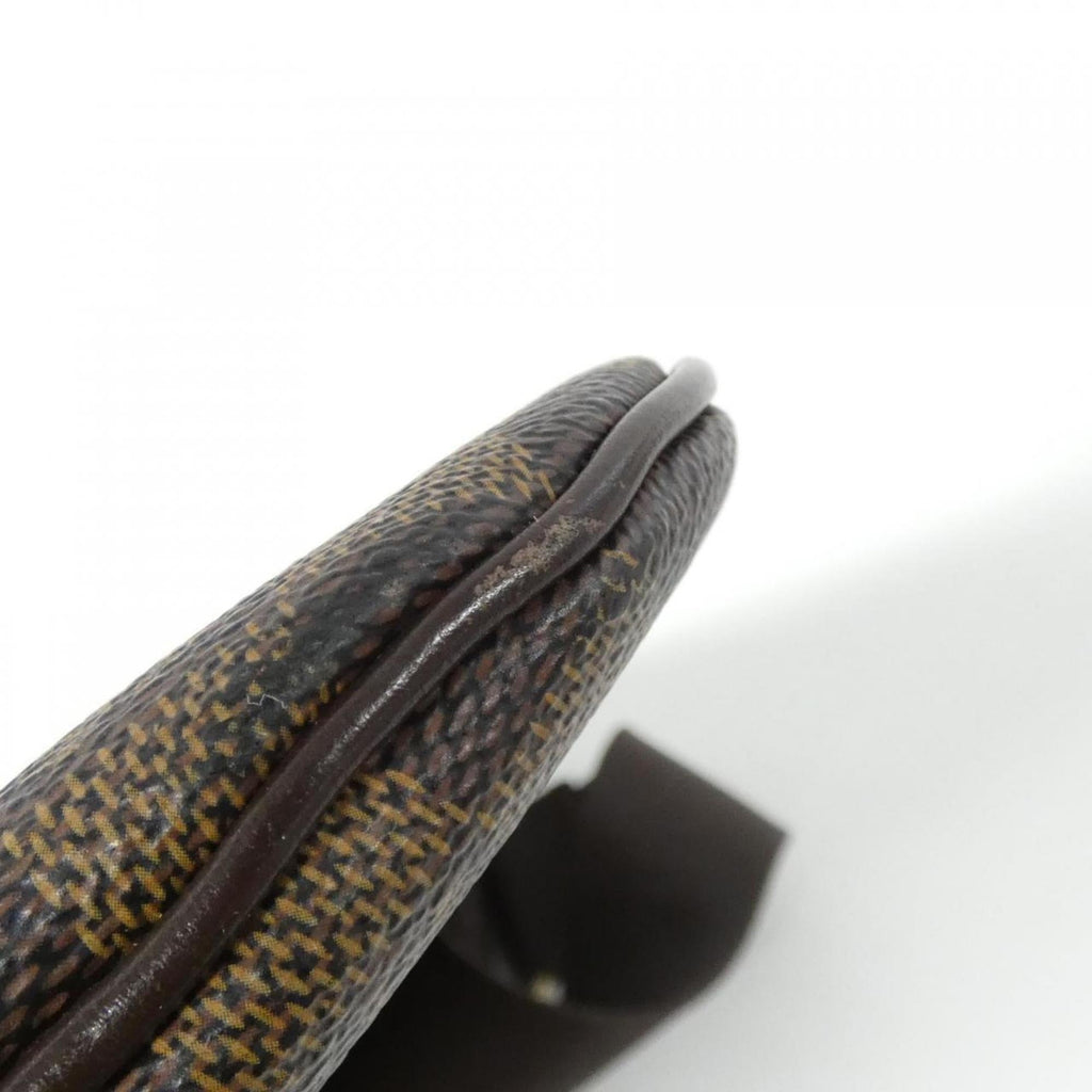 Louis Vuitton Brown Coated Canvas Pochette Shoulder Bag