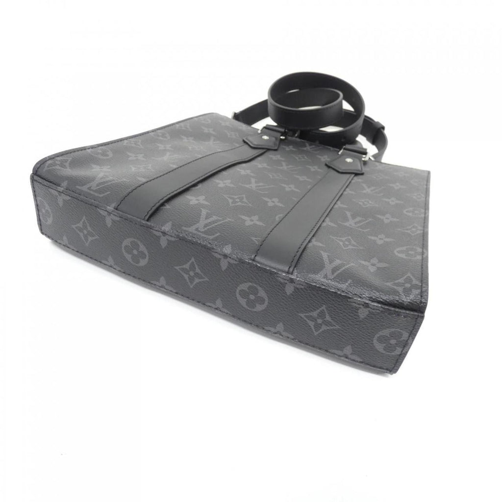 Louis Vuitton Black Coated Canvas Handbag