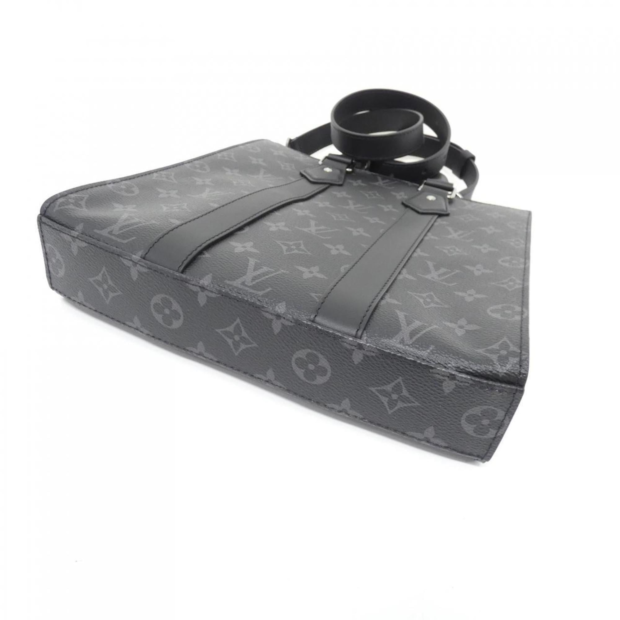 Louis Vuitton Black Coated Canvas Handbag